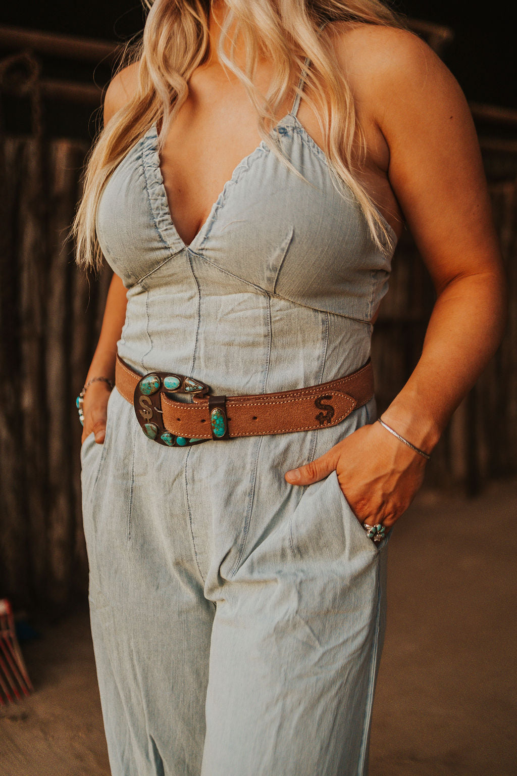 The Johnny Denim Jumpsuit