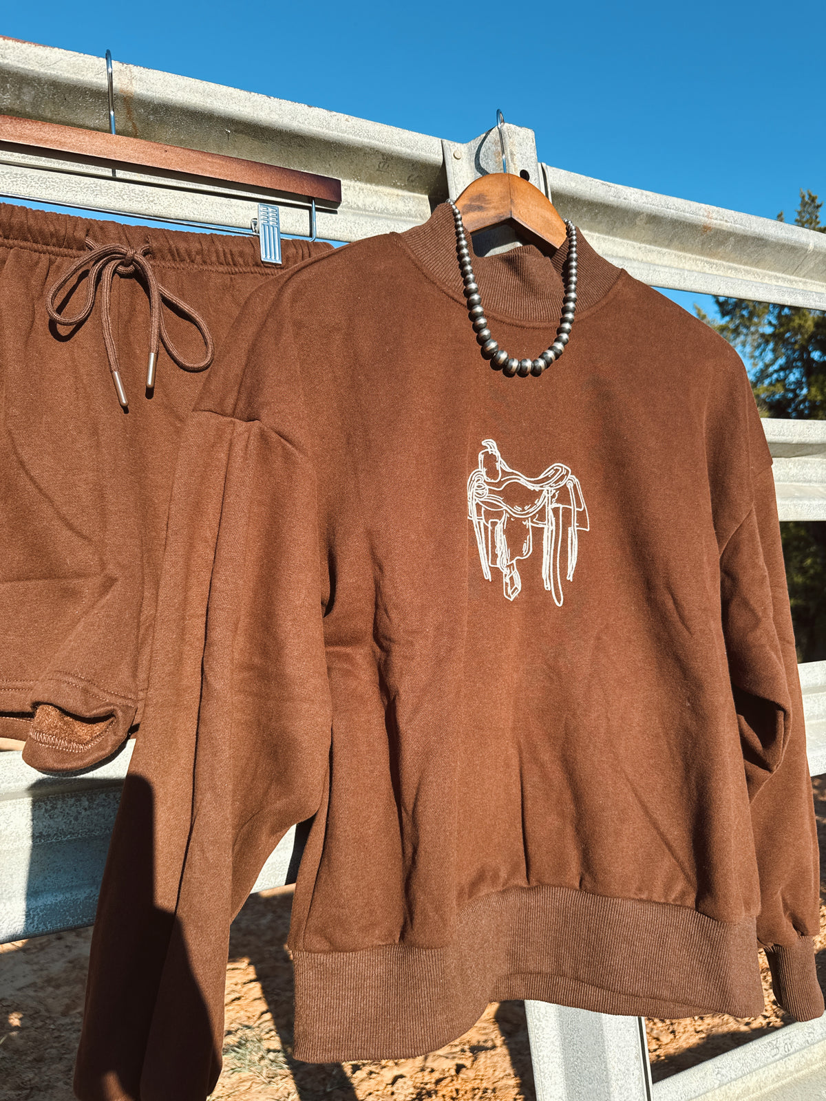 The Choco Saddle Set - Exclusive