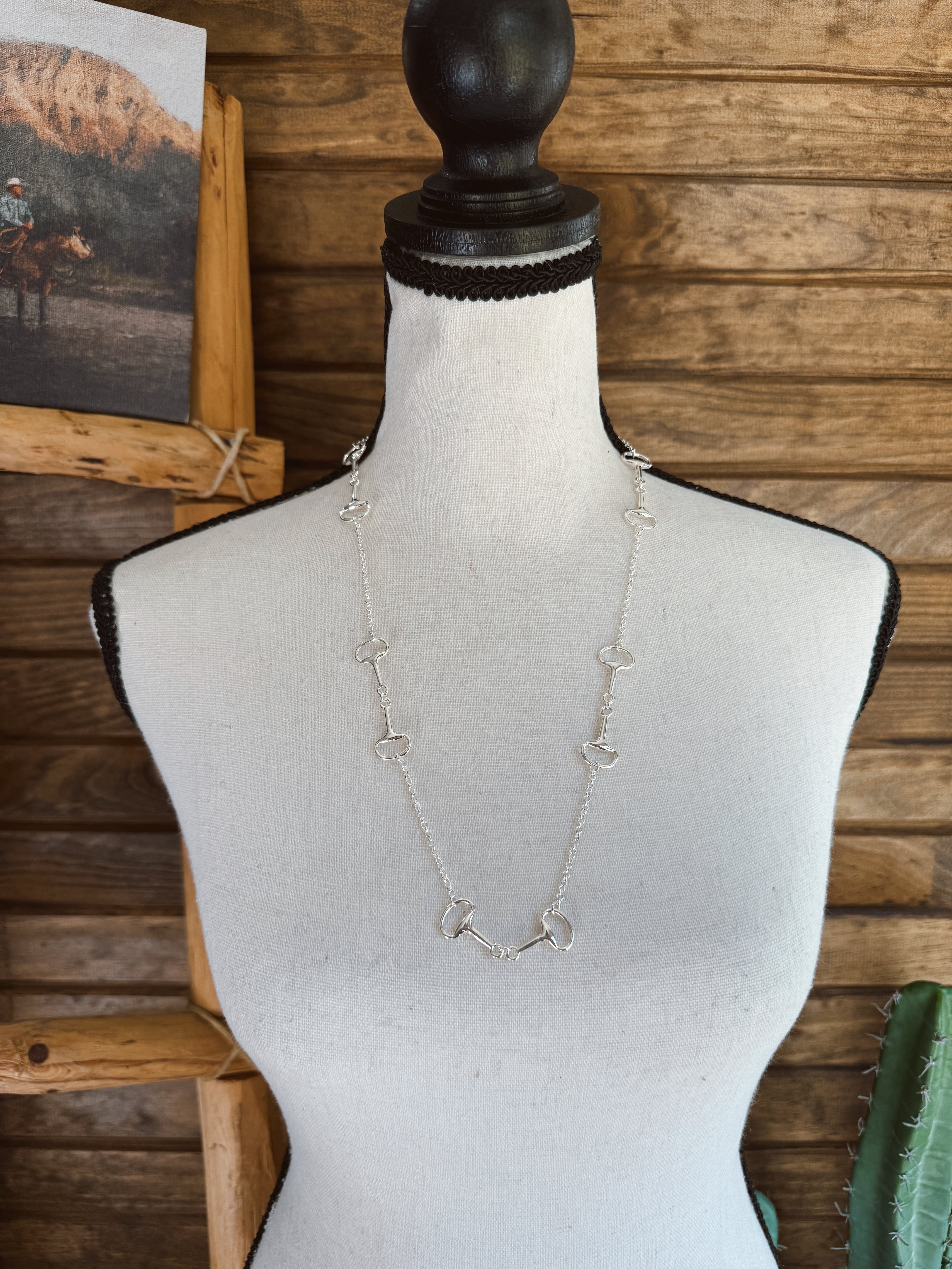 The Snaffle Necklace - 2 options