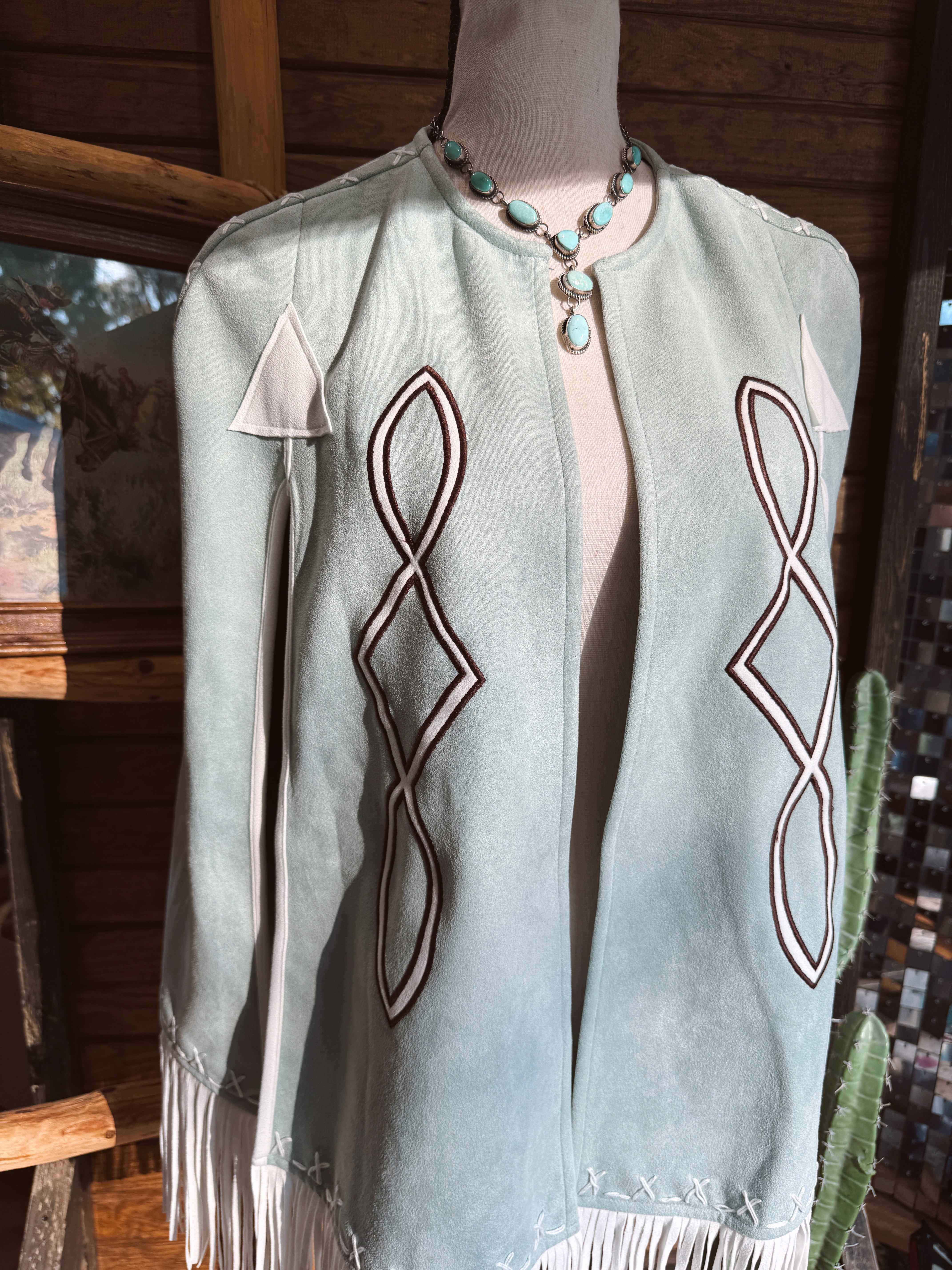 The Clancy Cape - Mint