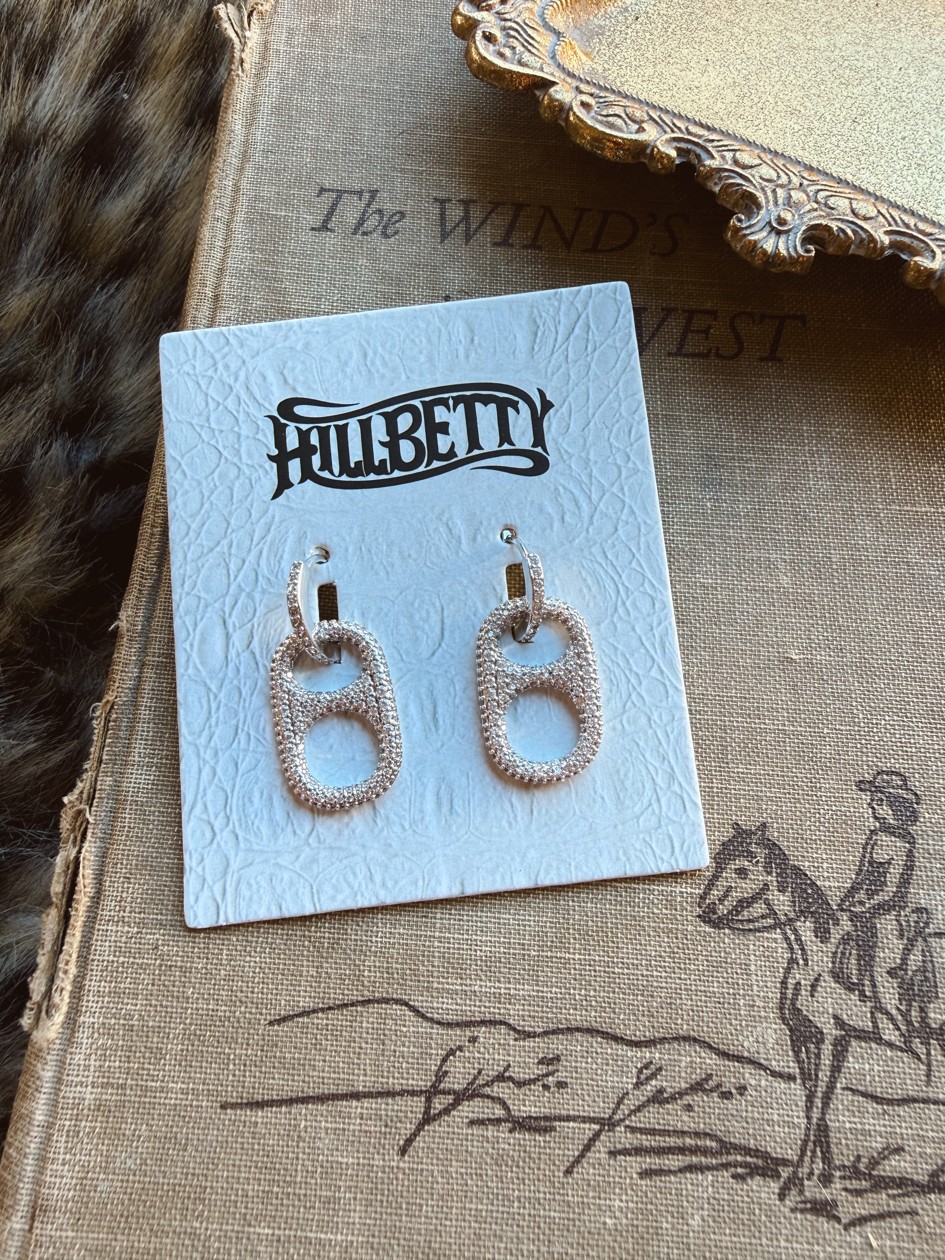 The Hillbetty Pop Tab Earrings