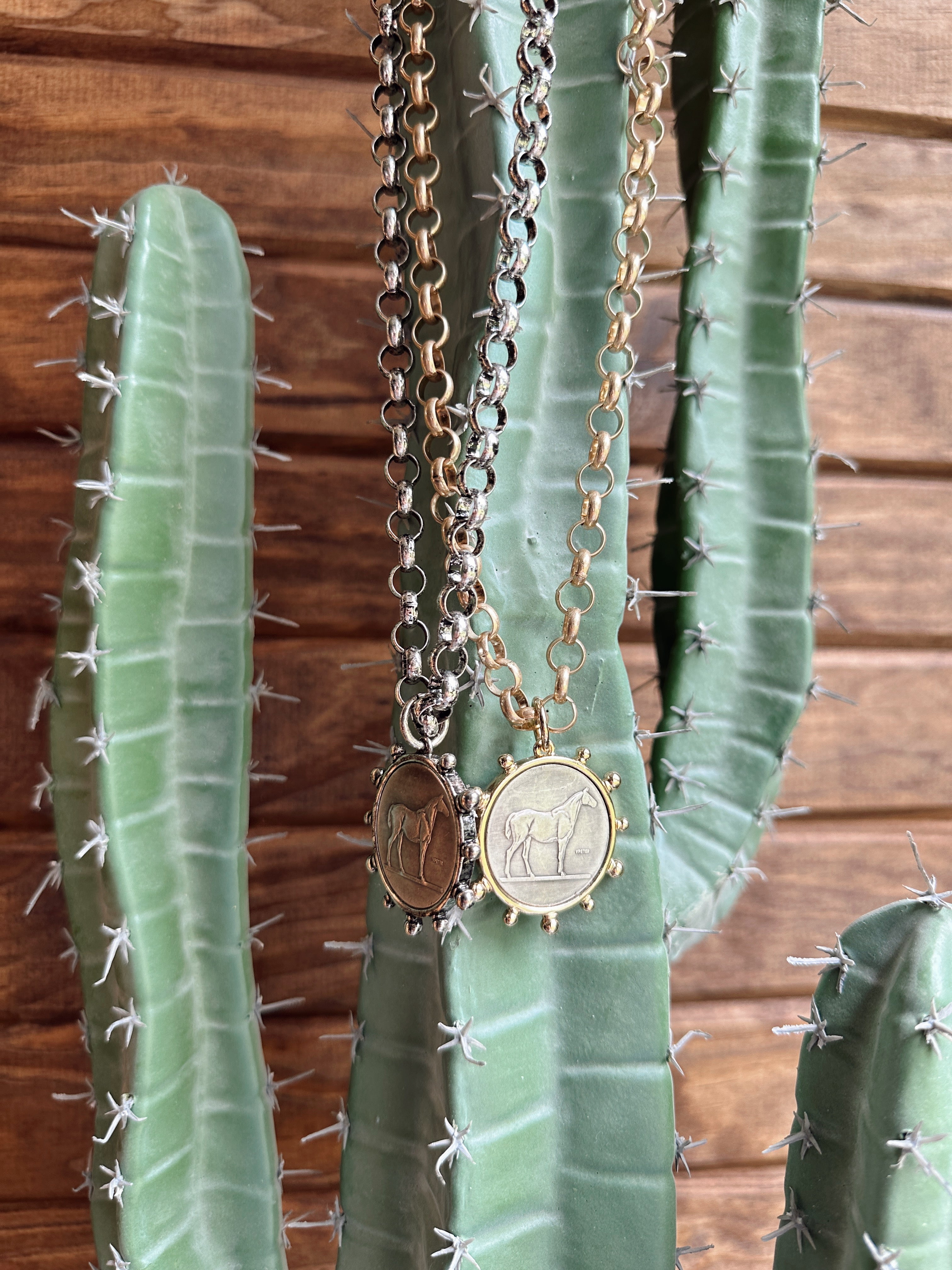 The Pony Necklace - 2 Options