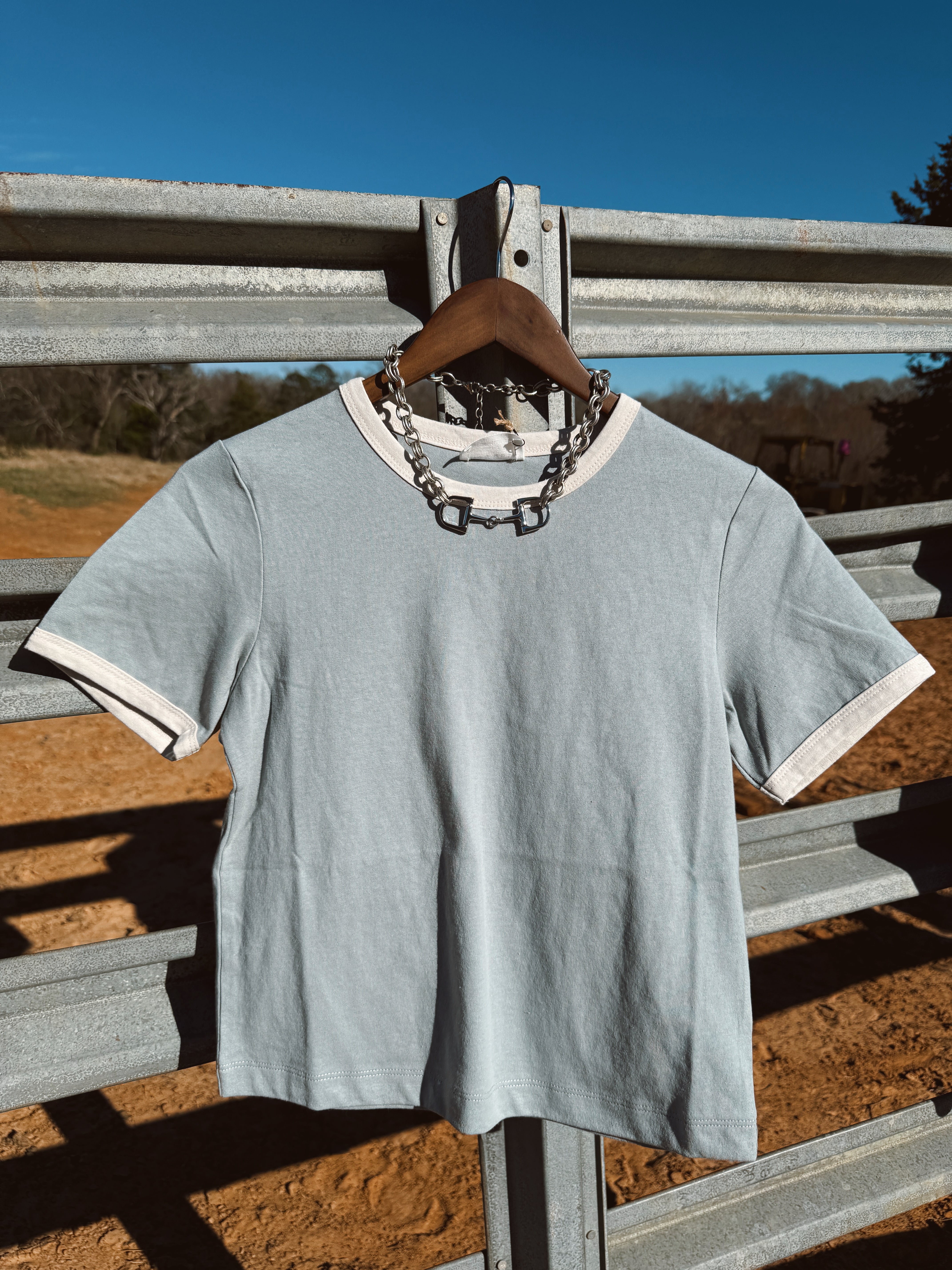 The Ringer Tee - teal