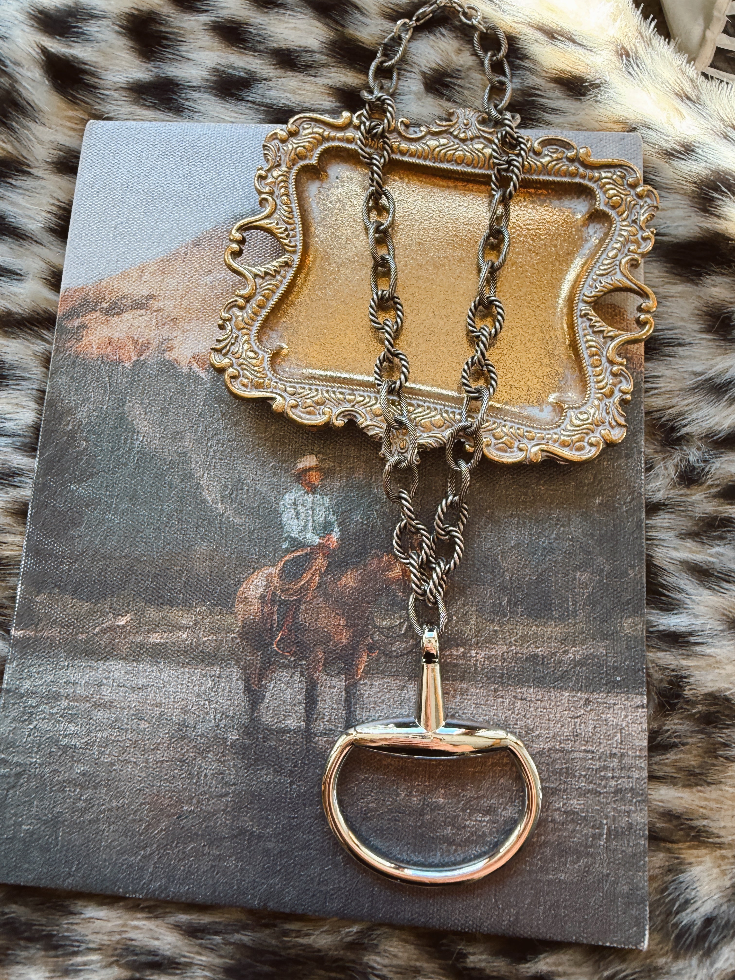 The Half Bit Necklace - Silver