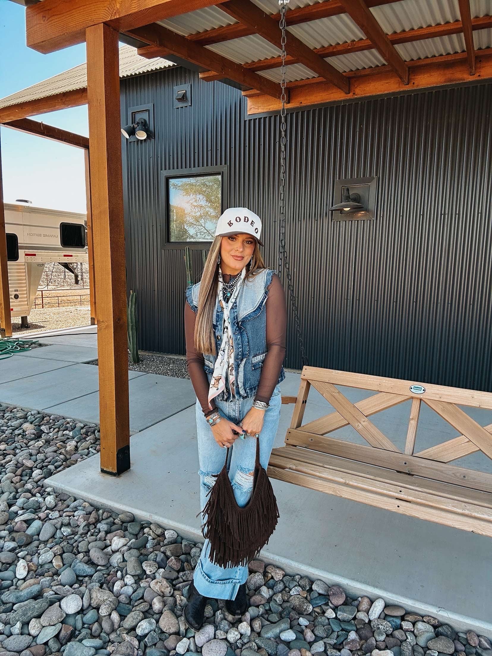 The Tasha Polizzi Denim Vest