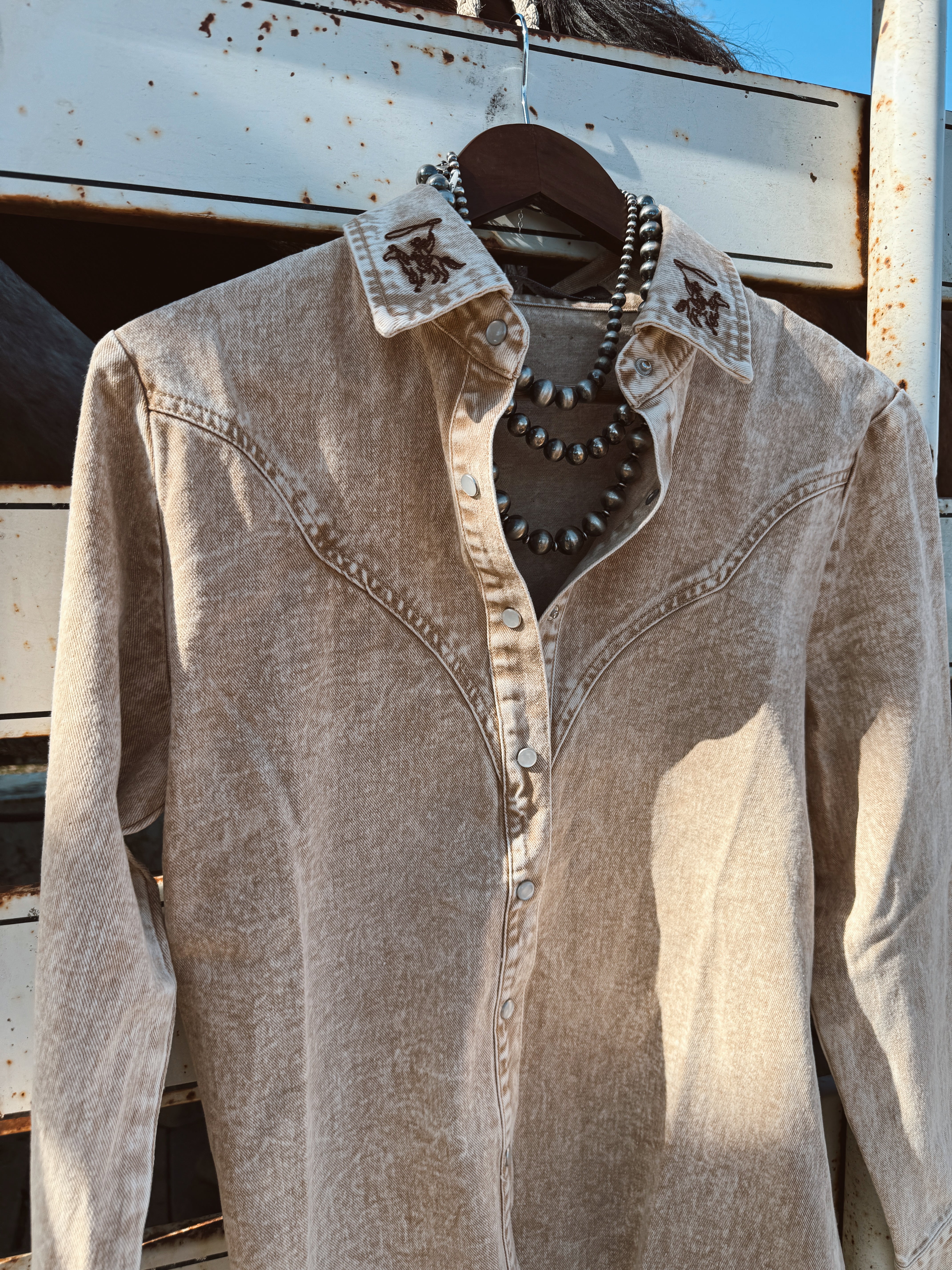 The Louie Embroidered Top