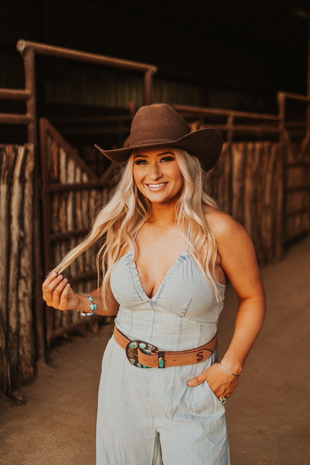 The Johnny Denim Jumpsuit