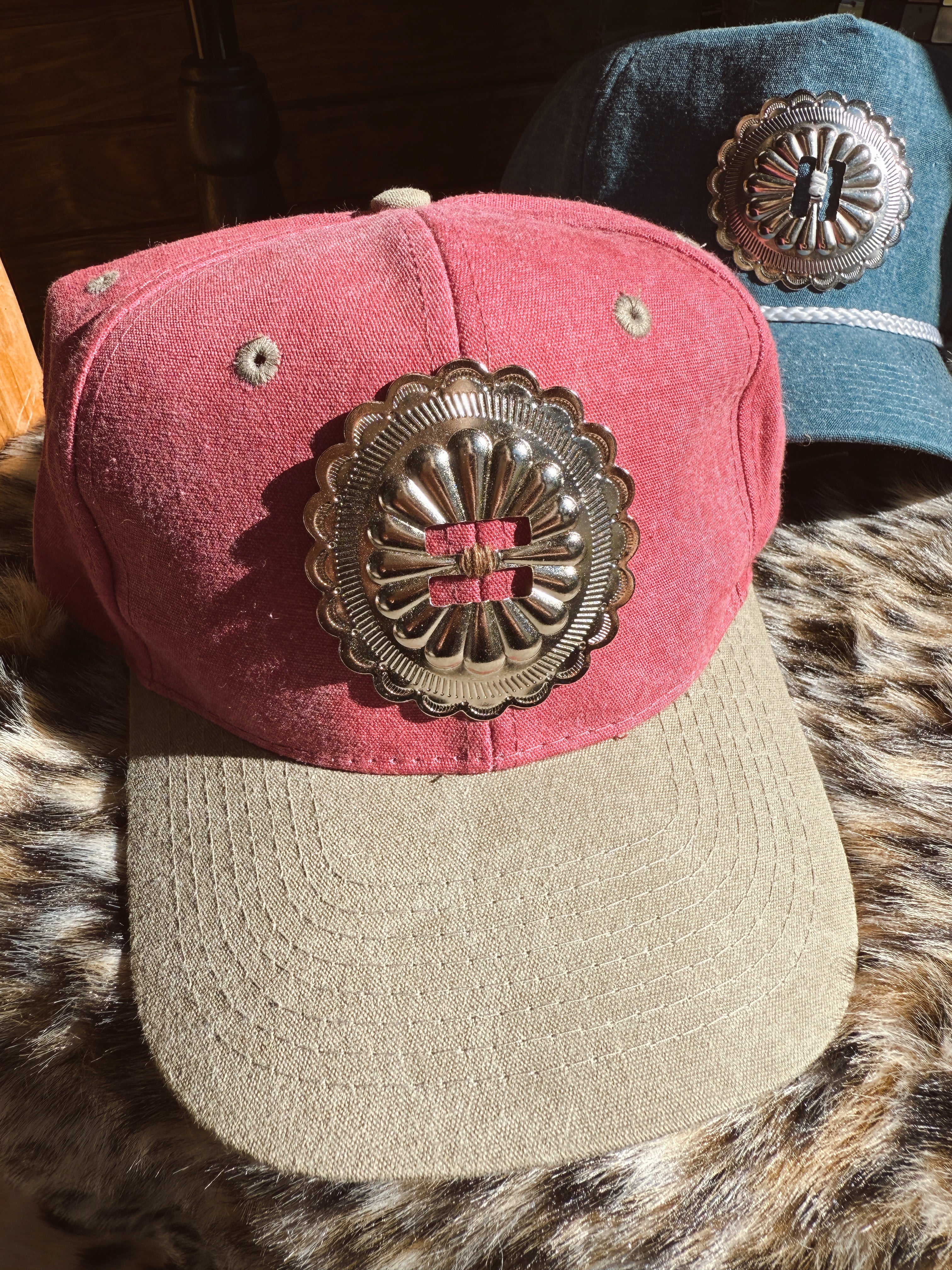 The Concho Cap - Red