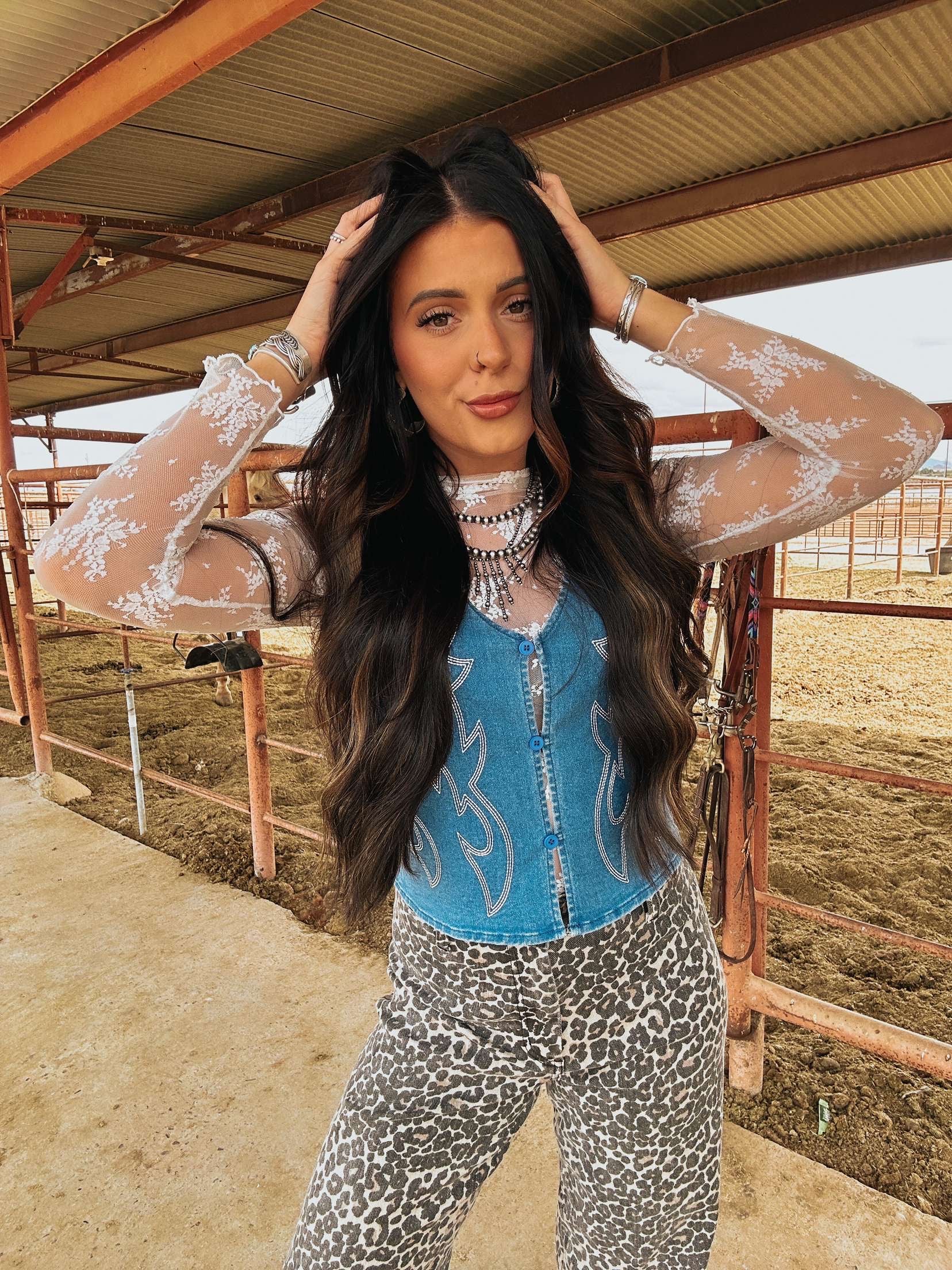 The Lacey Top - White