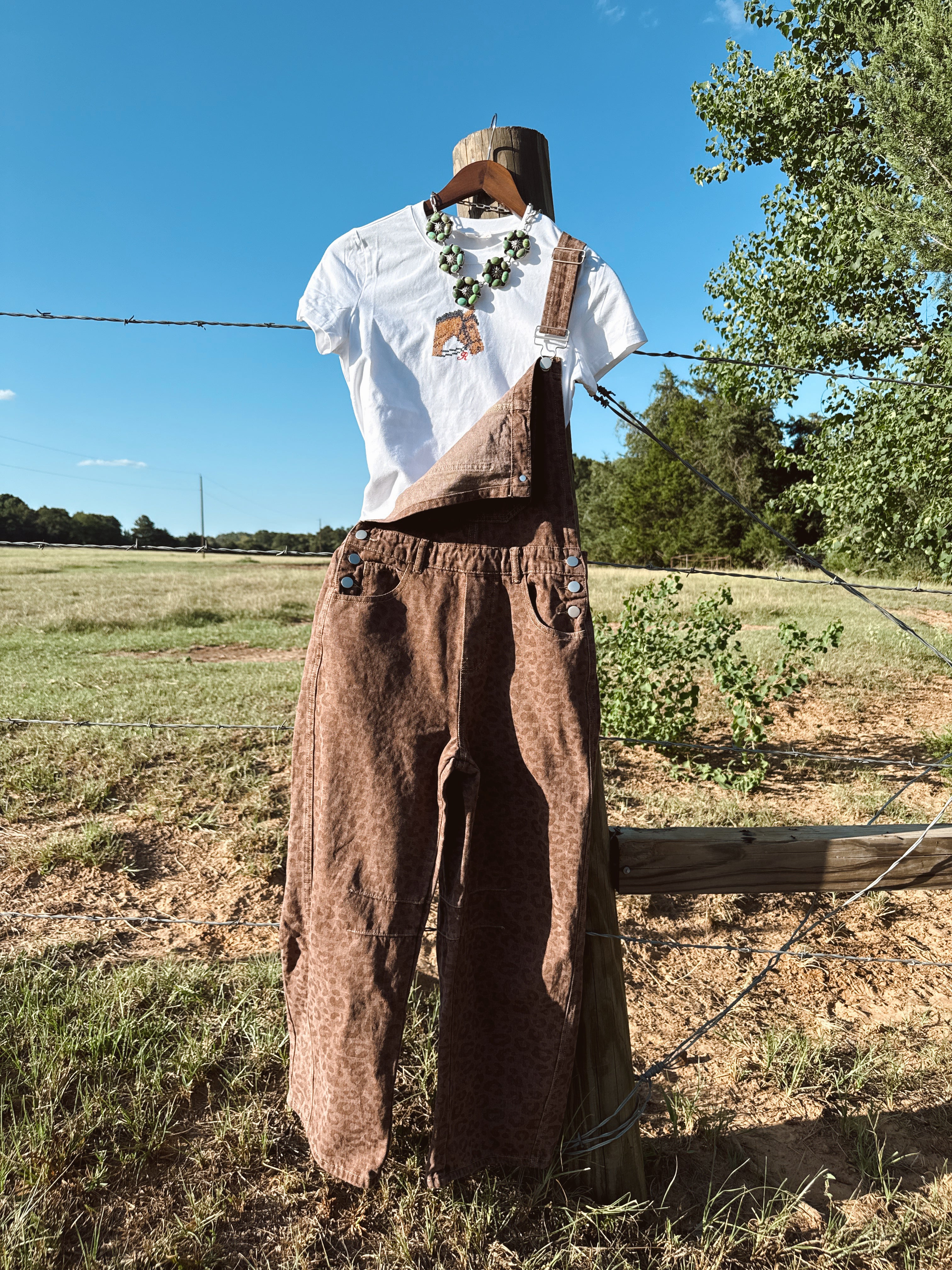 The Leopard Overalls