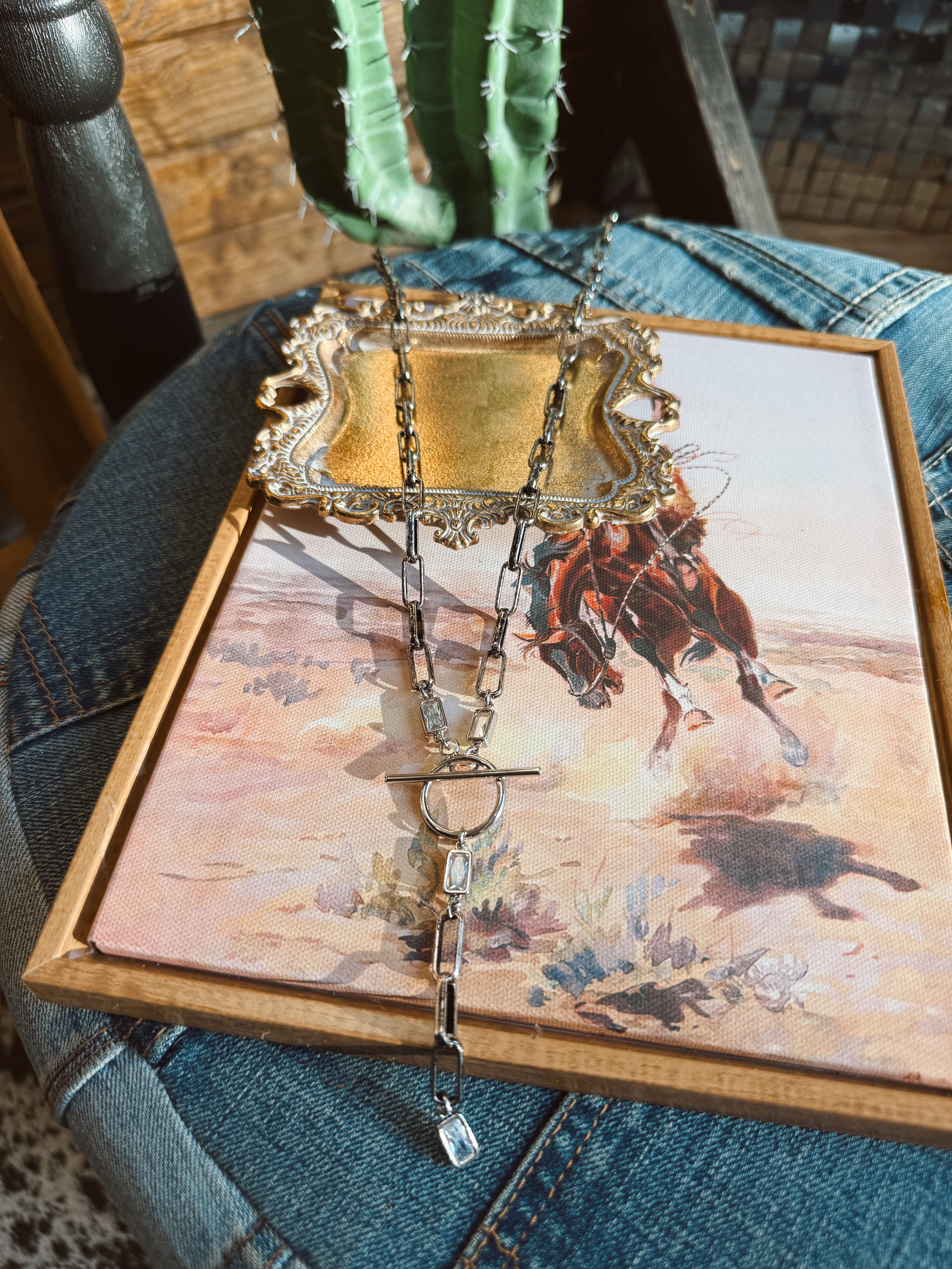 The Paperclip Wrap Necklace