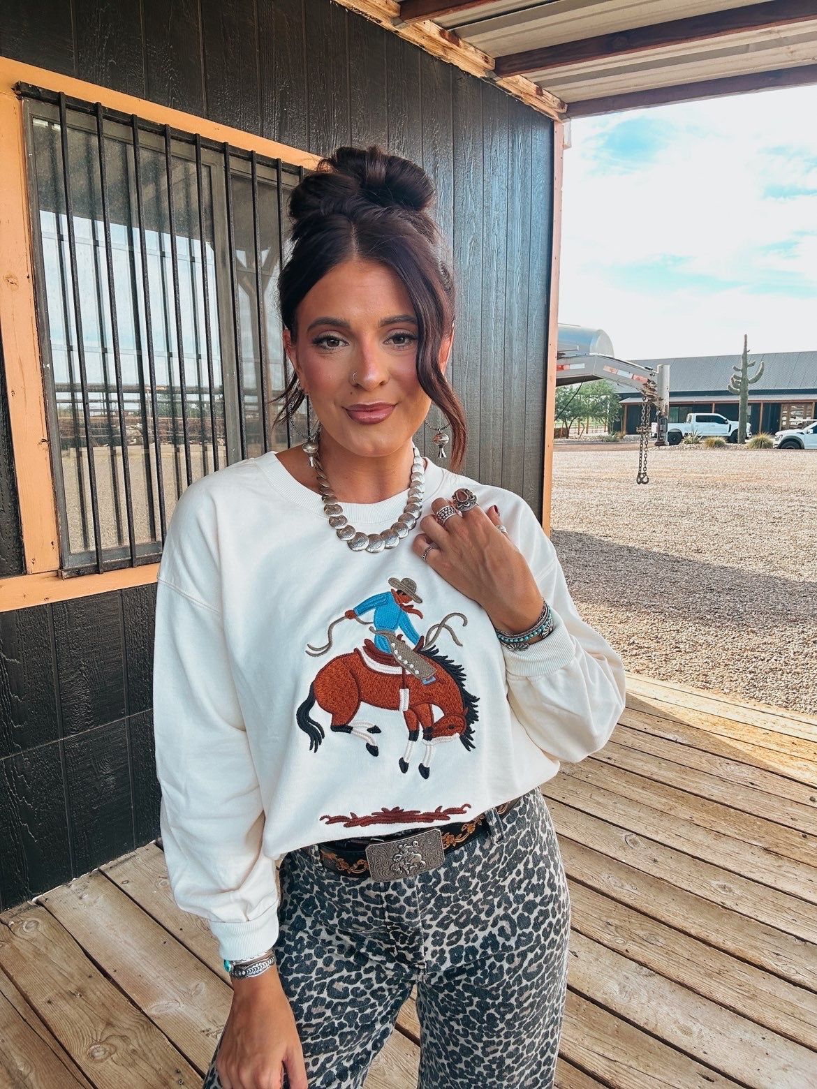 The Garret Top - Cream