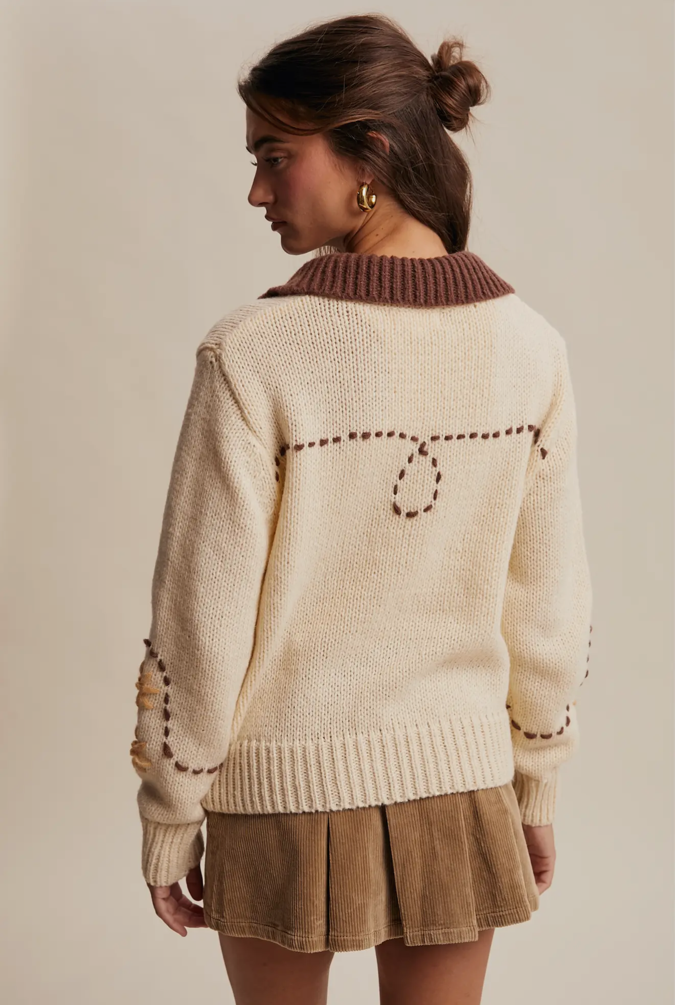 NEW The Wayne Sweater - Cream