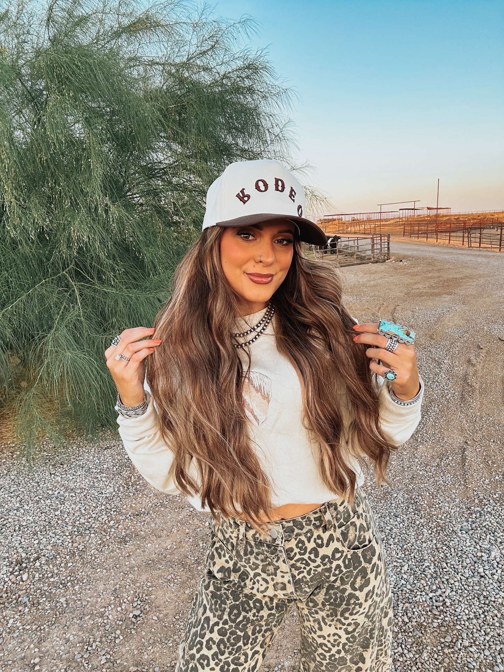 The Embroidered Horse Top