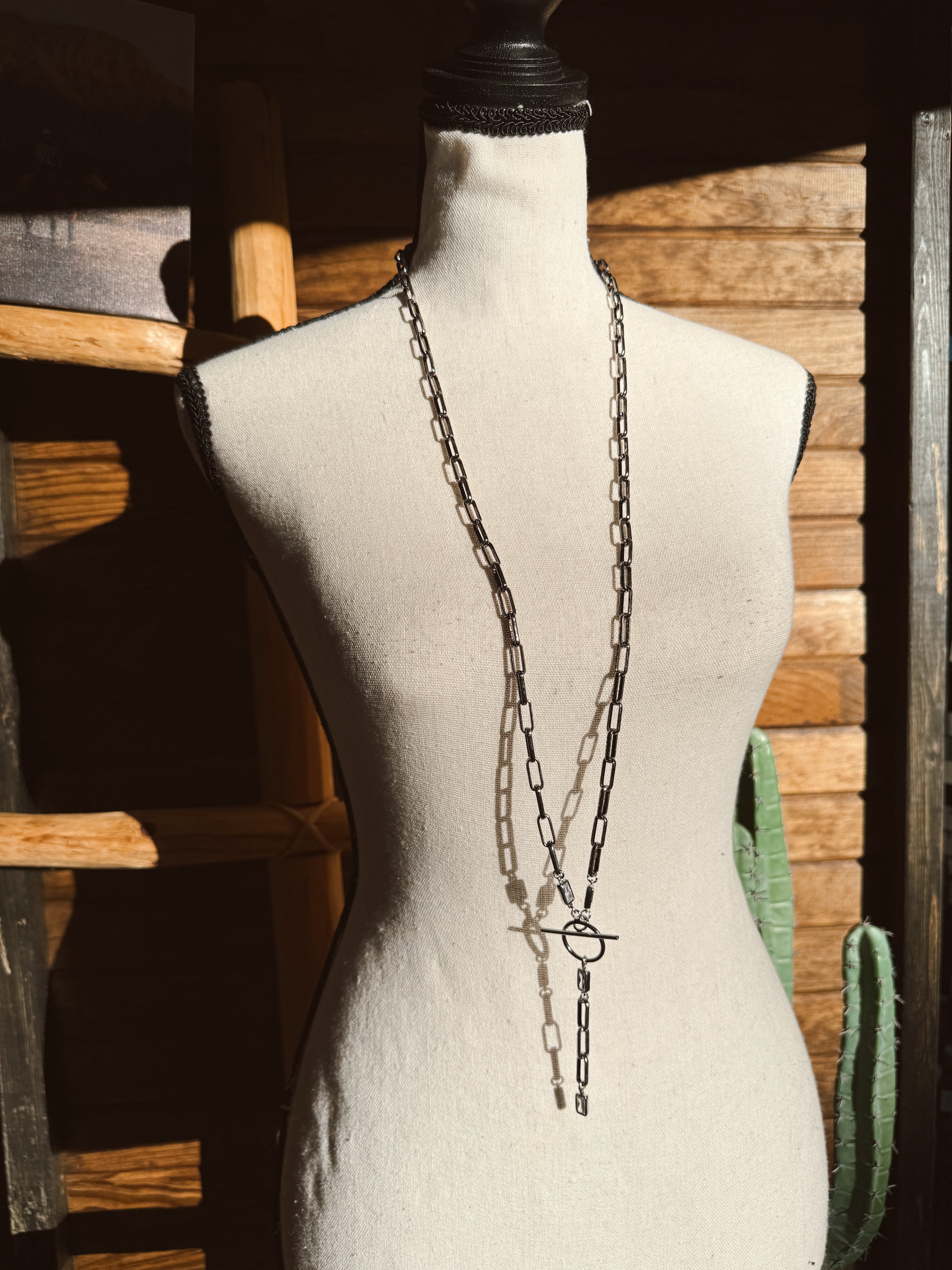 The Paperclip Wrap Necklace