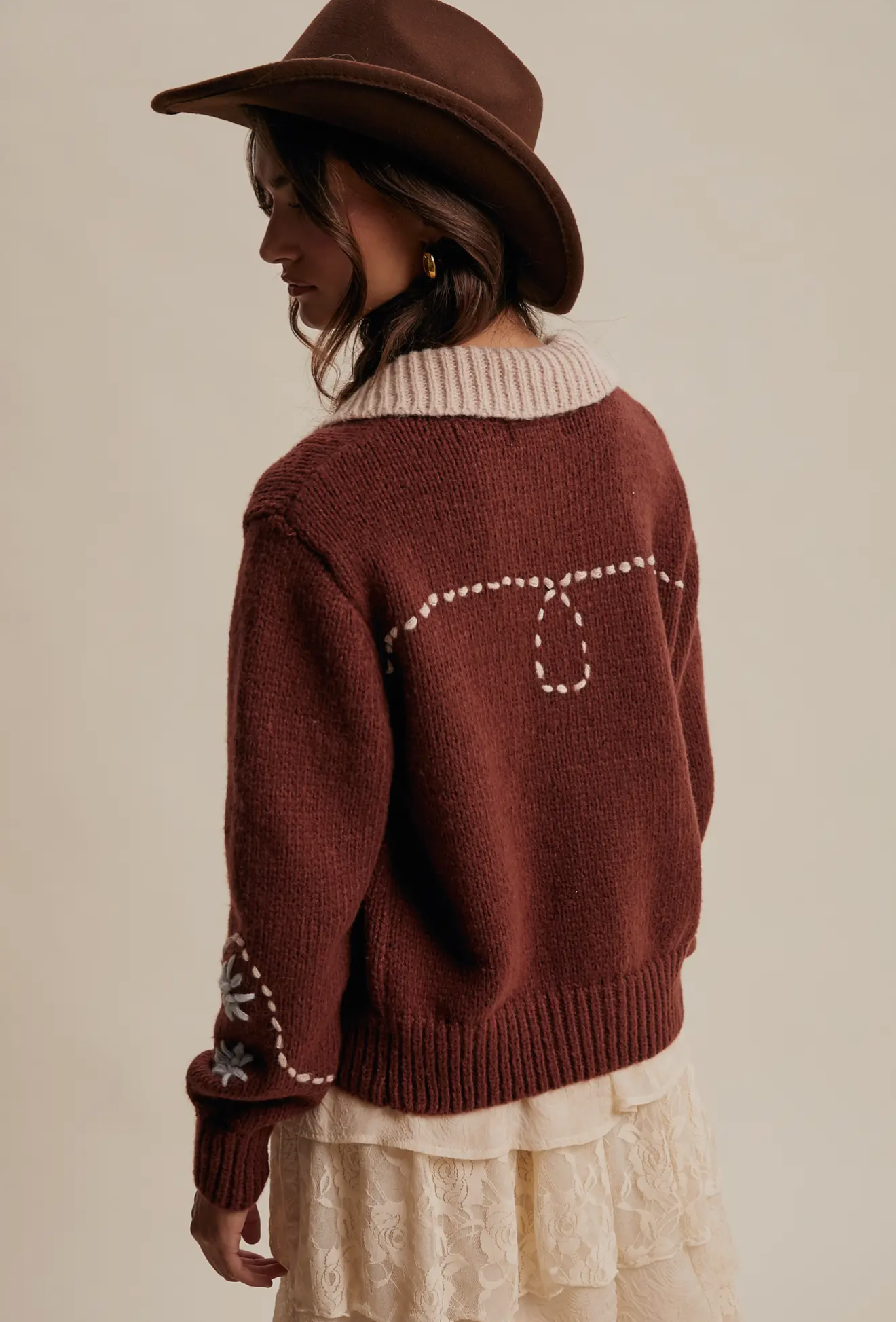 NEW The Wayne Sweater - Brown
