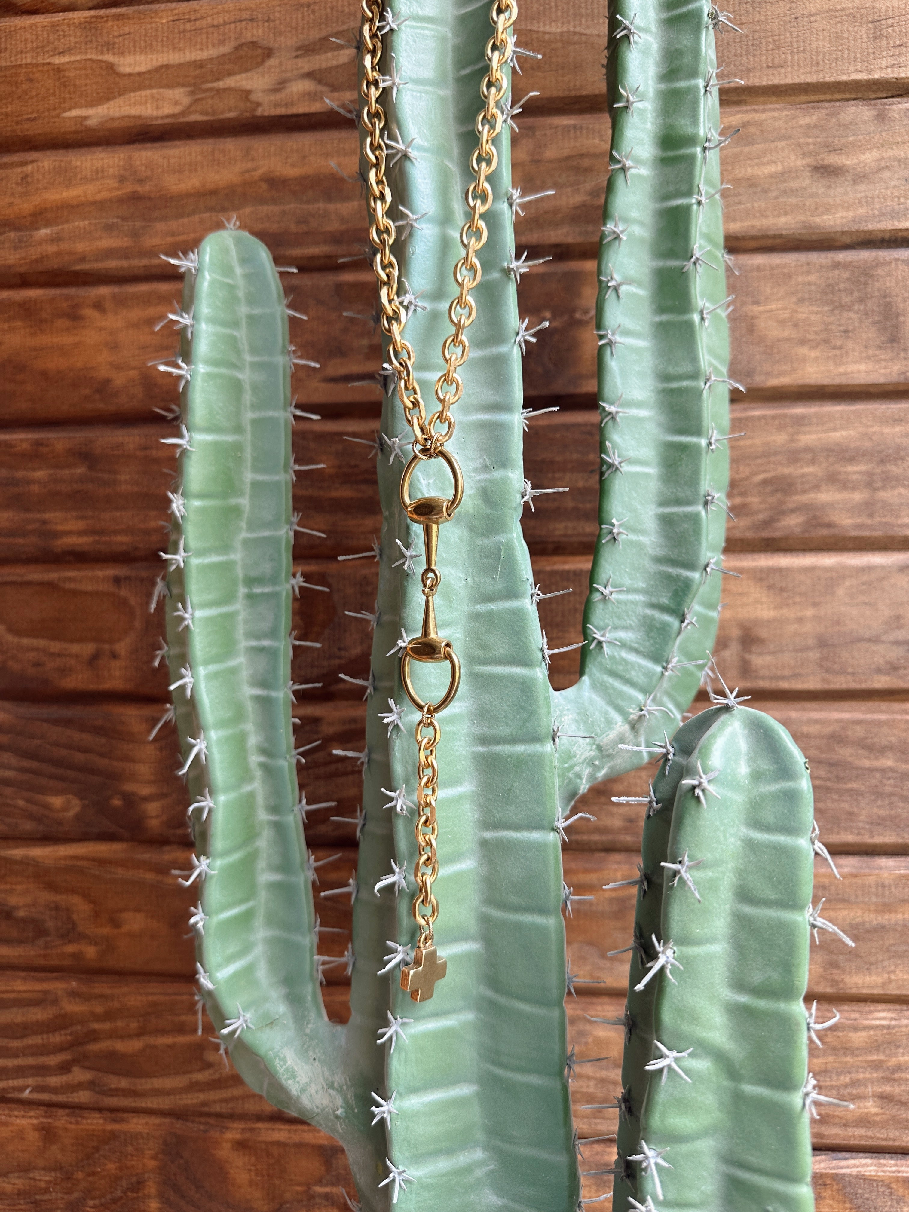 The Bitty Lariat - Silver Cross