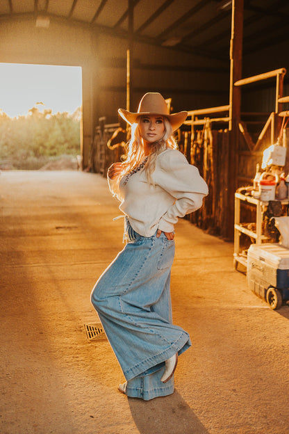 The Palomino Wide Leg Jeans