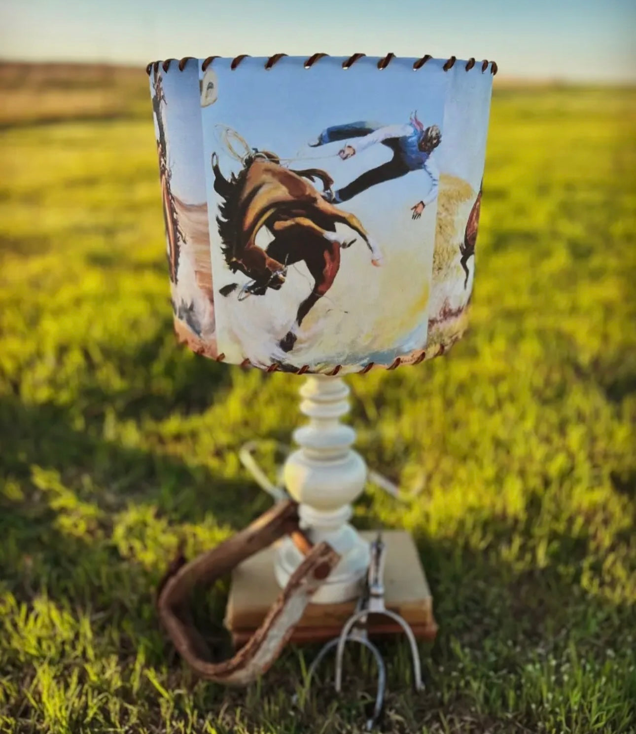 The Will James Wild Bunch Lampshade