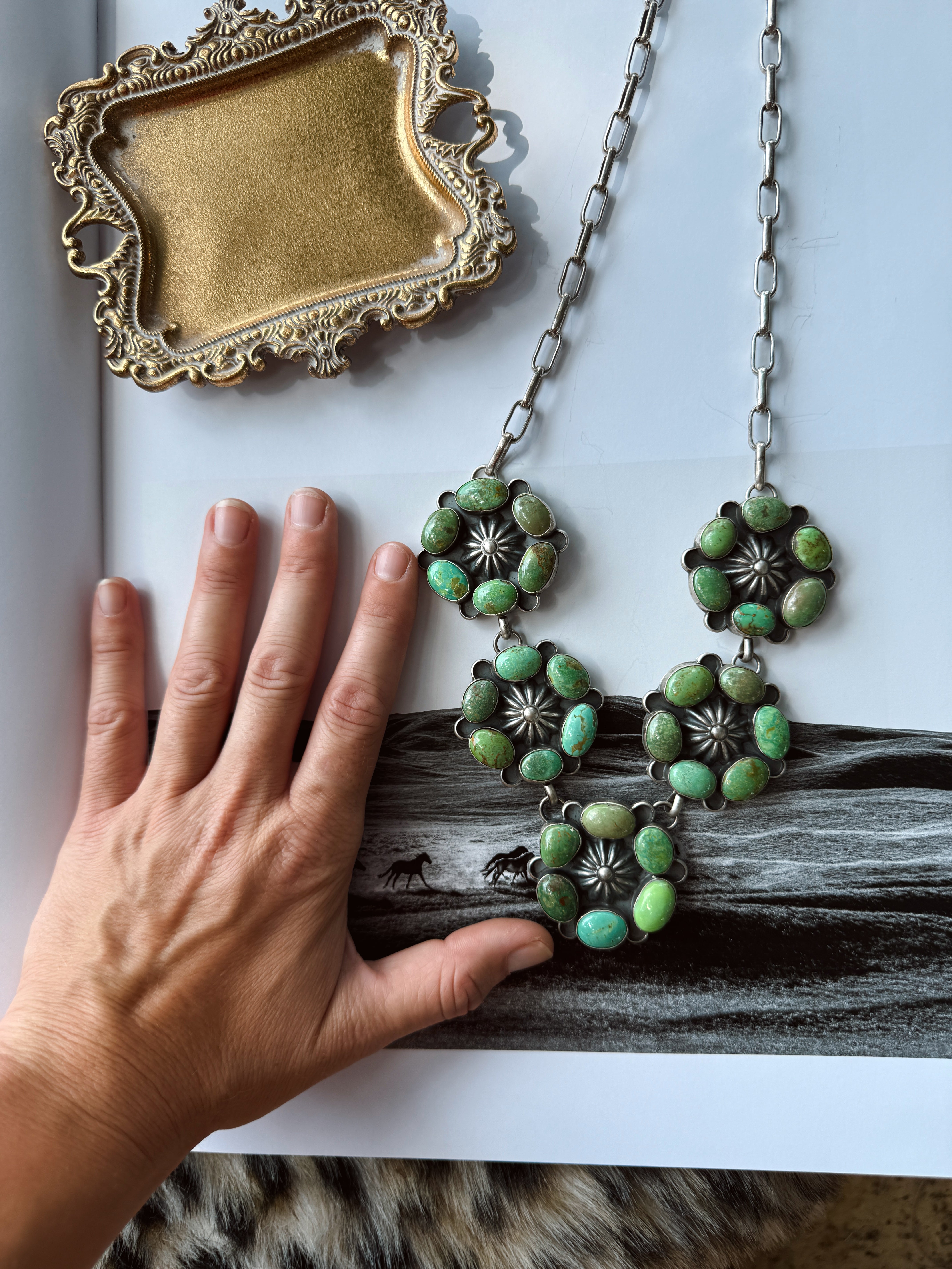 The Dawn Cluster Necklace