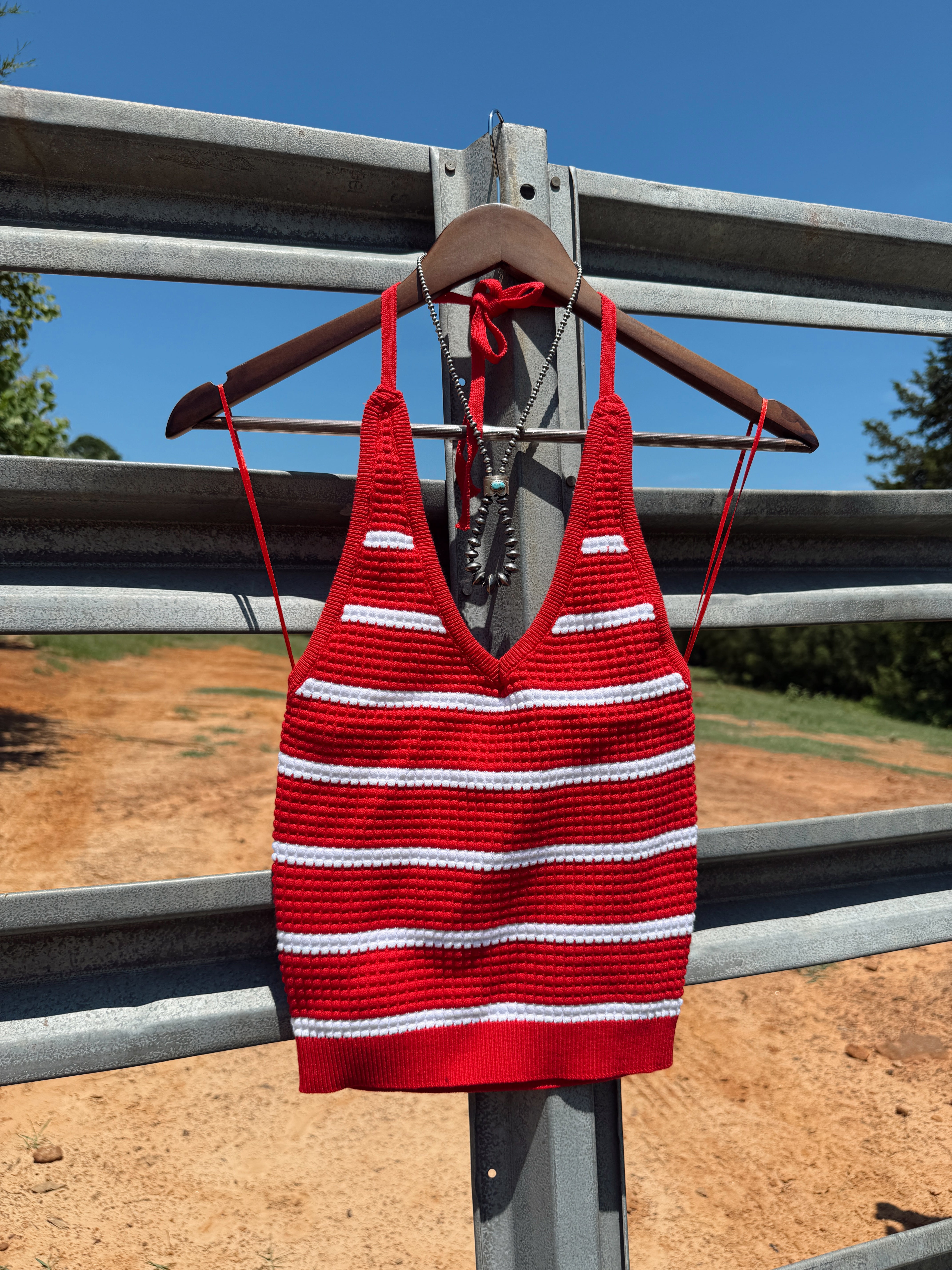 The Jackson Top - Red