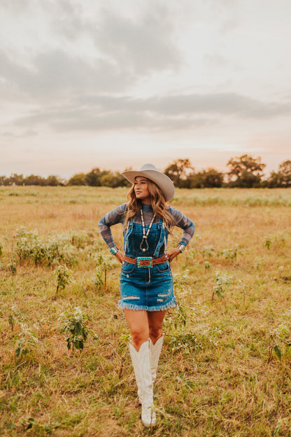 The Denim Overall Dress