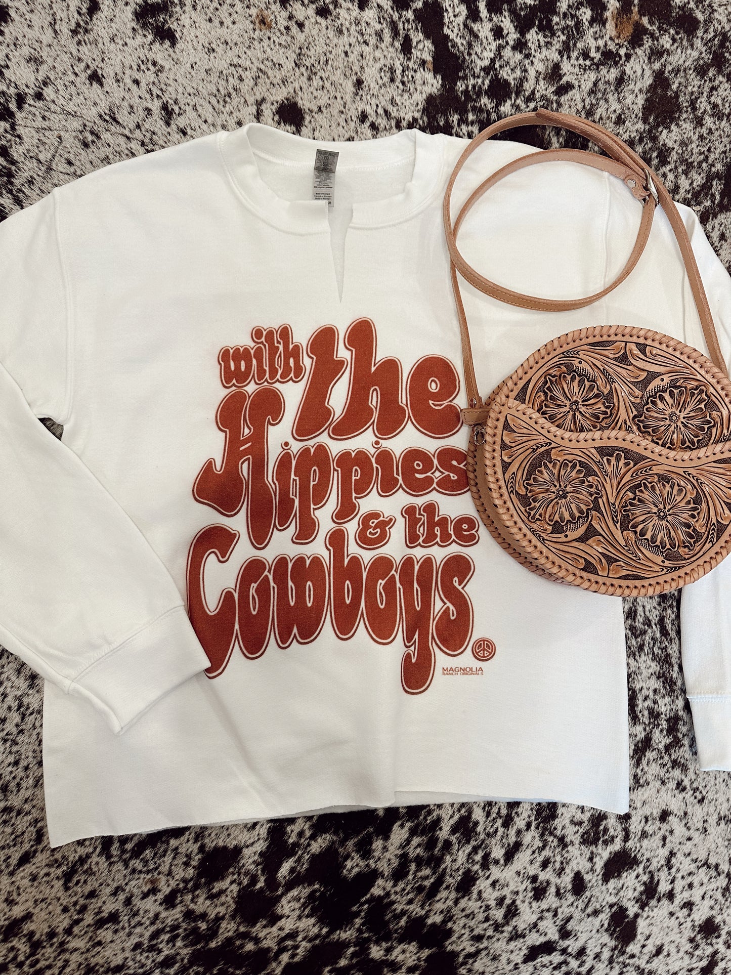 The Hippies and Cowboys Pullover