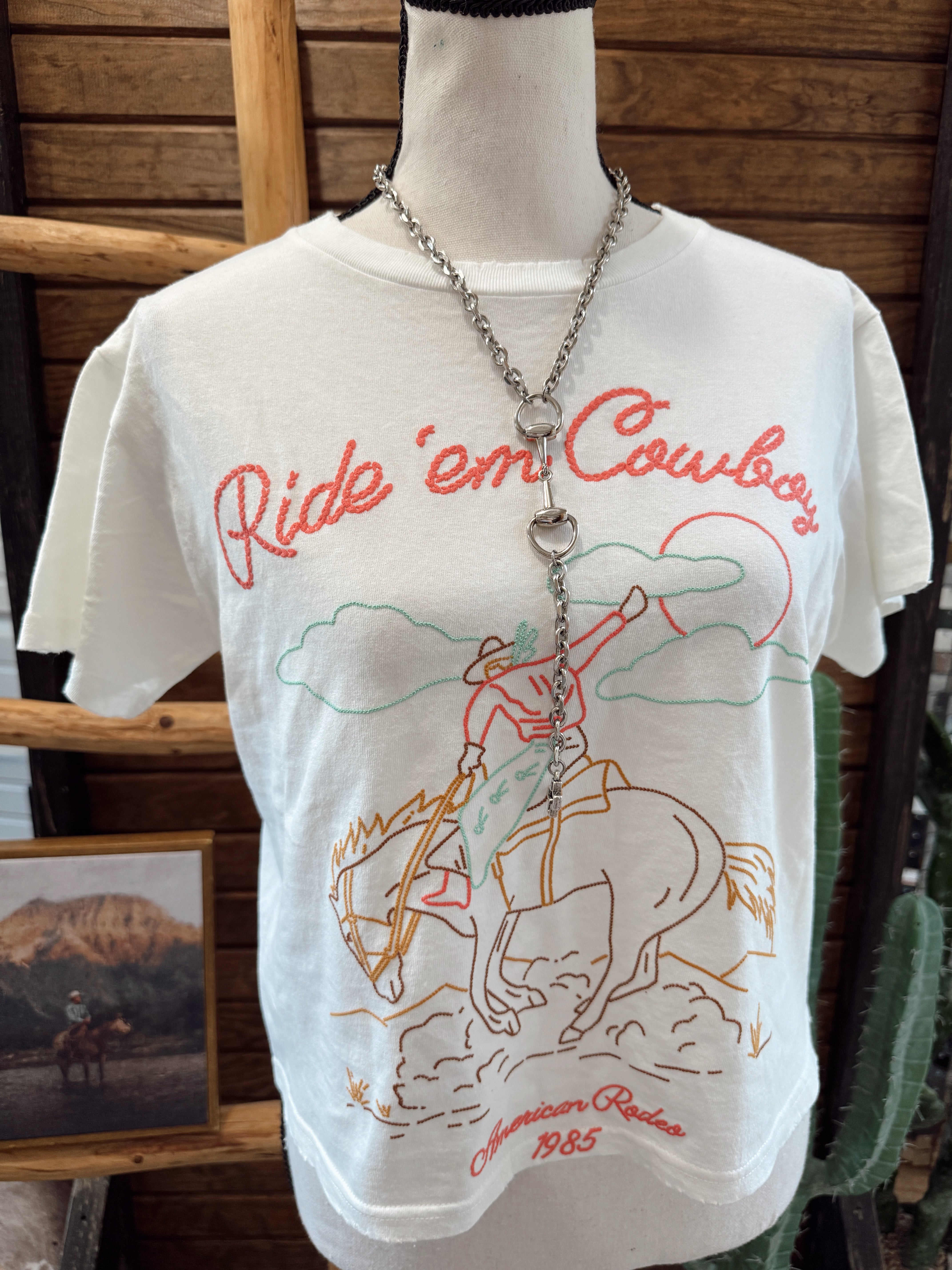 The American Rodeo Cropped Tee