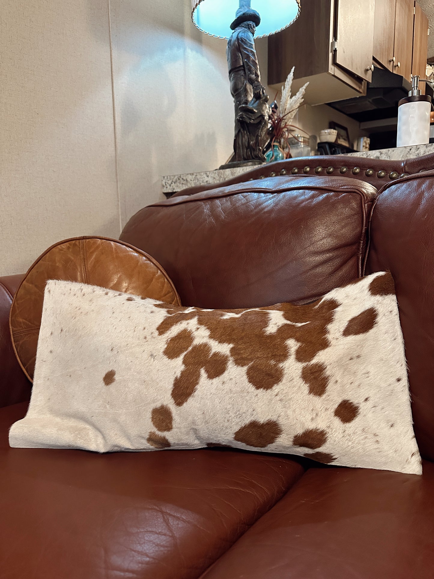 The Cowhide Lumbar Pillow { multiple options }