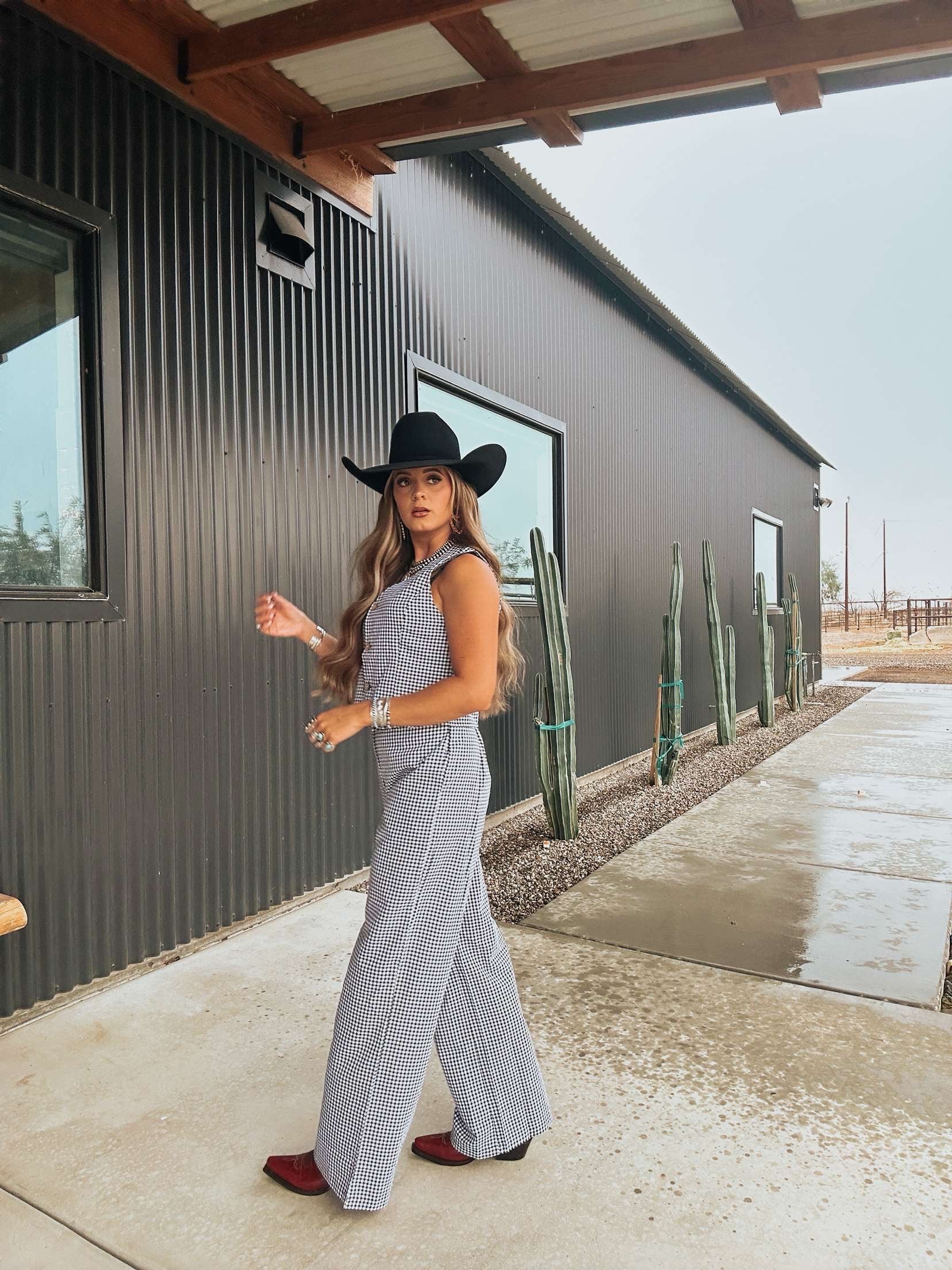 The Gingham Pant Set - best seller