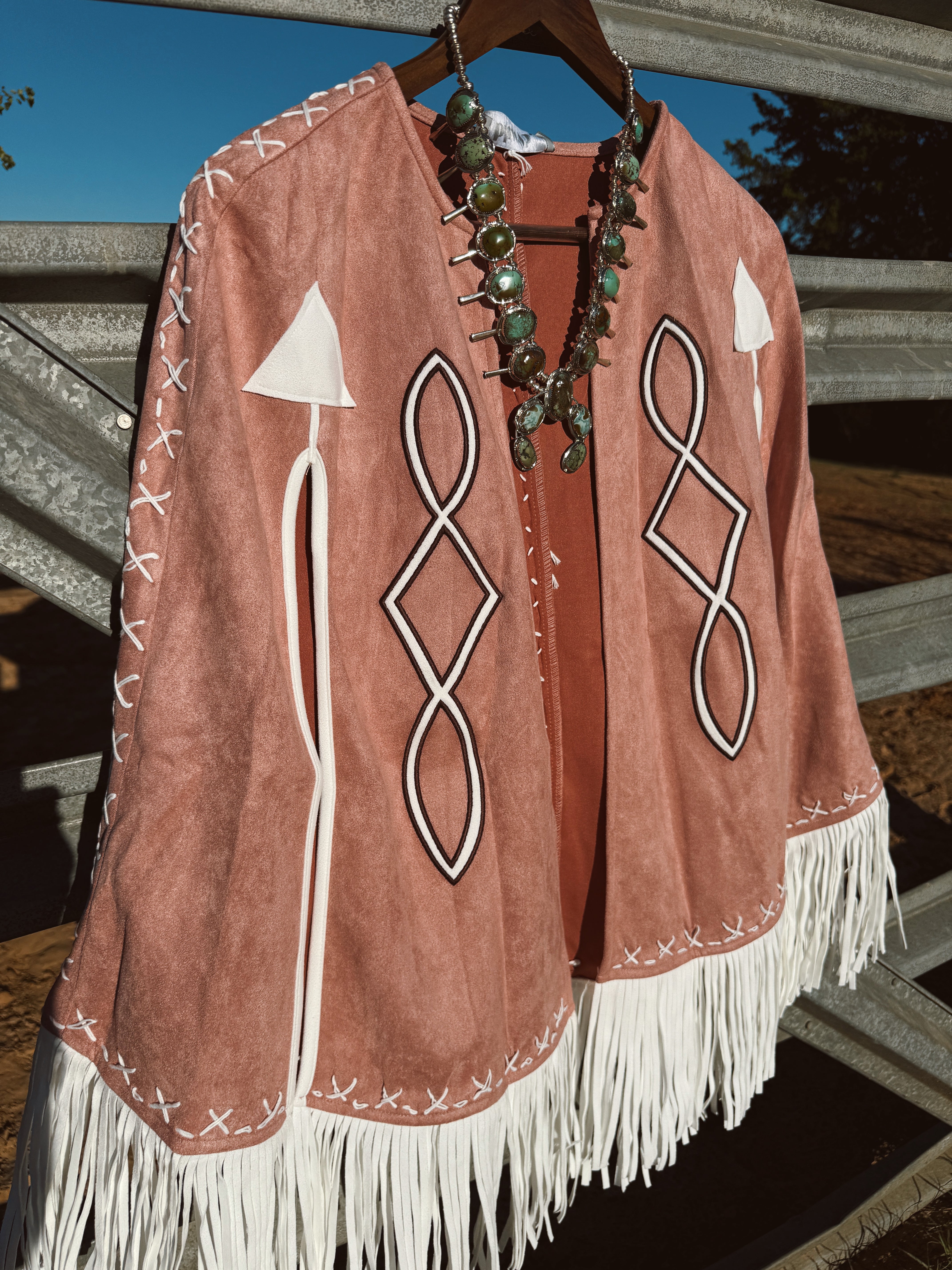 The Clancy Cape - Pink