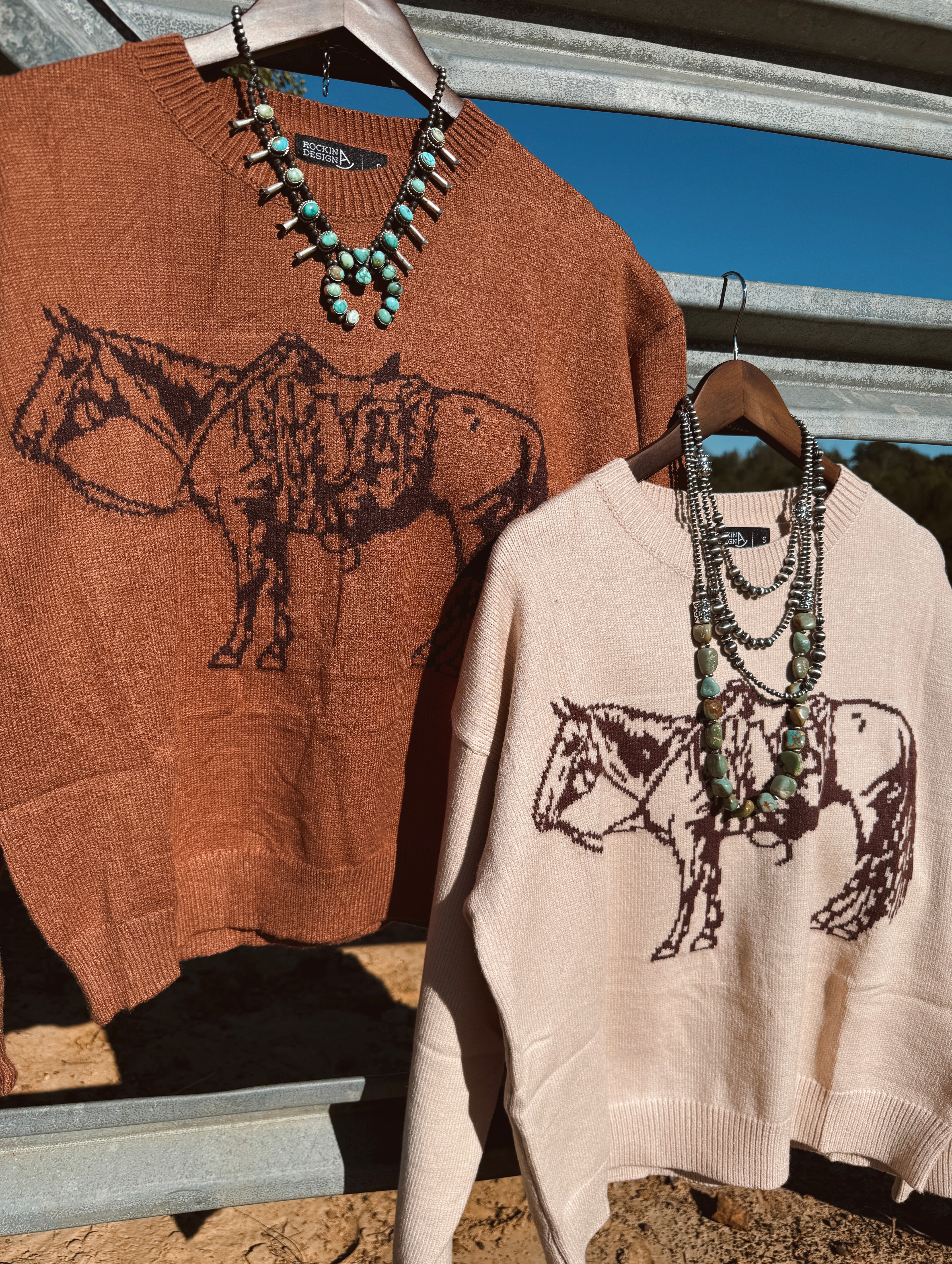 The Cowpoke Sweater - Brown