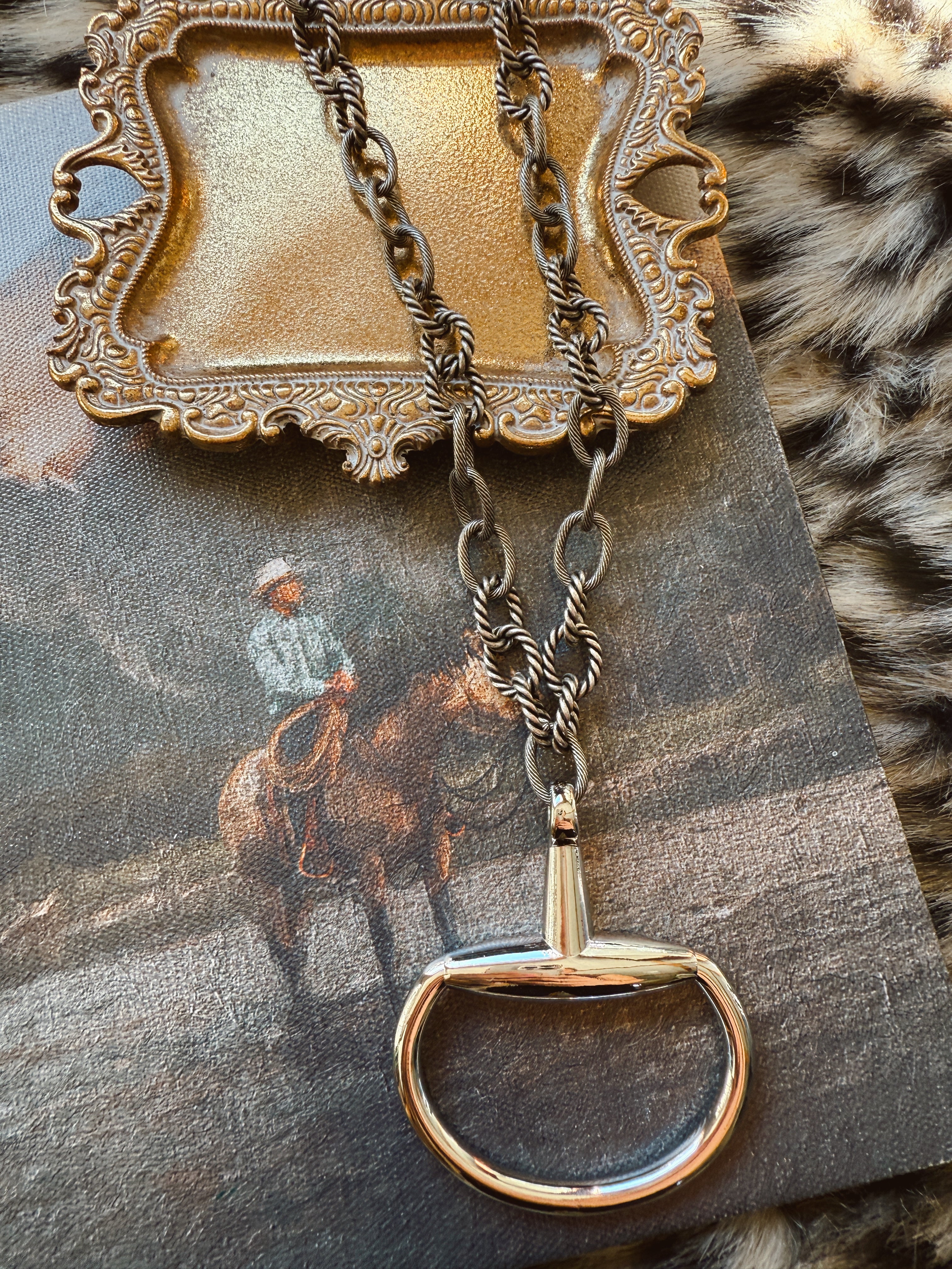 The Half Bit Necklace - Silver