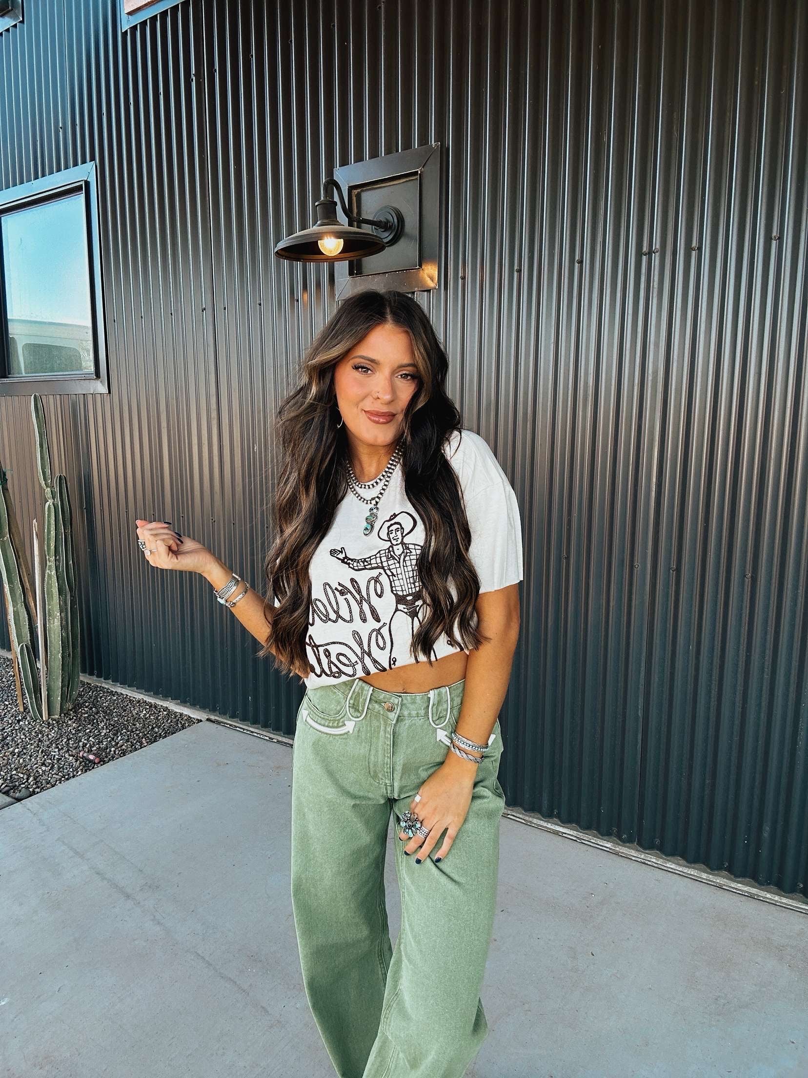 The Olive Bareback Pants