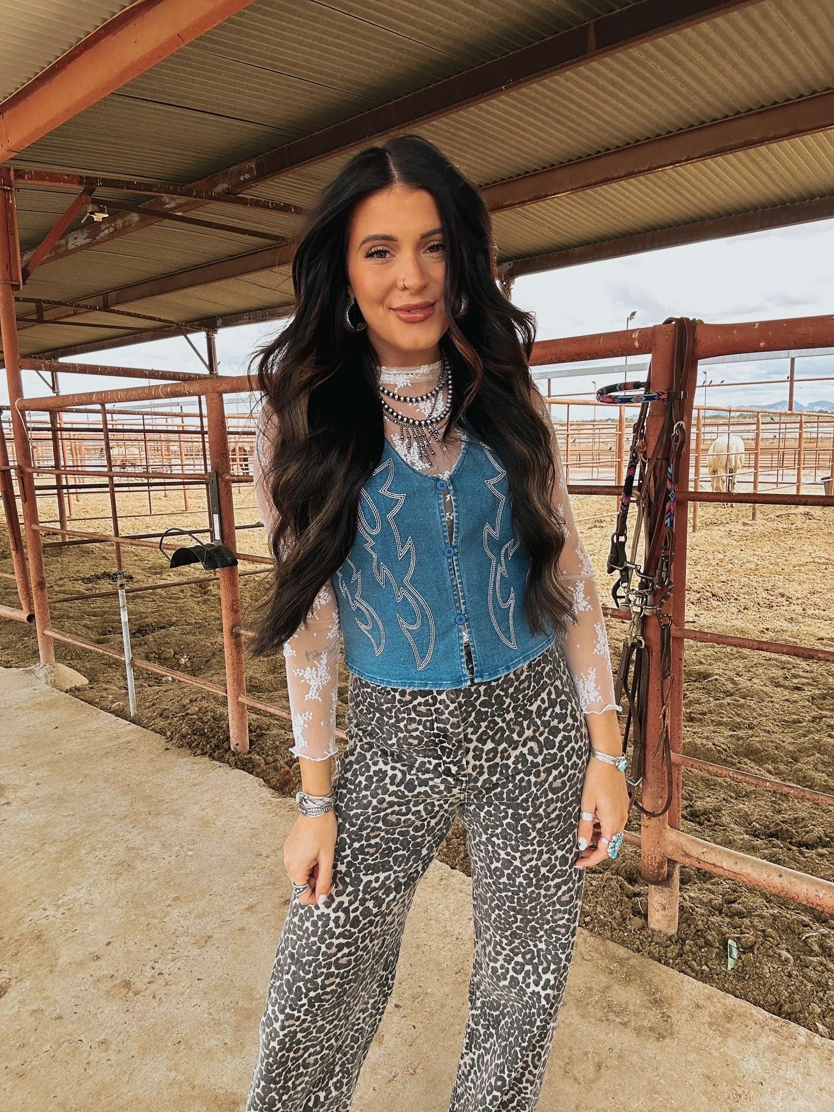 The Lacey Top - White