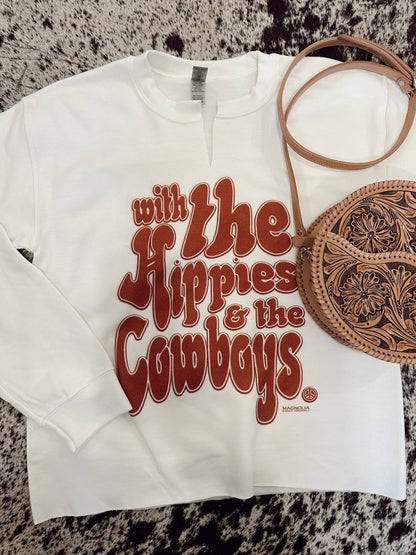 The Hippies and Cowboys Pullover