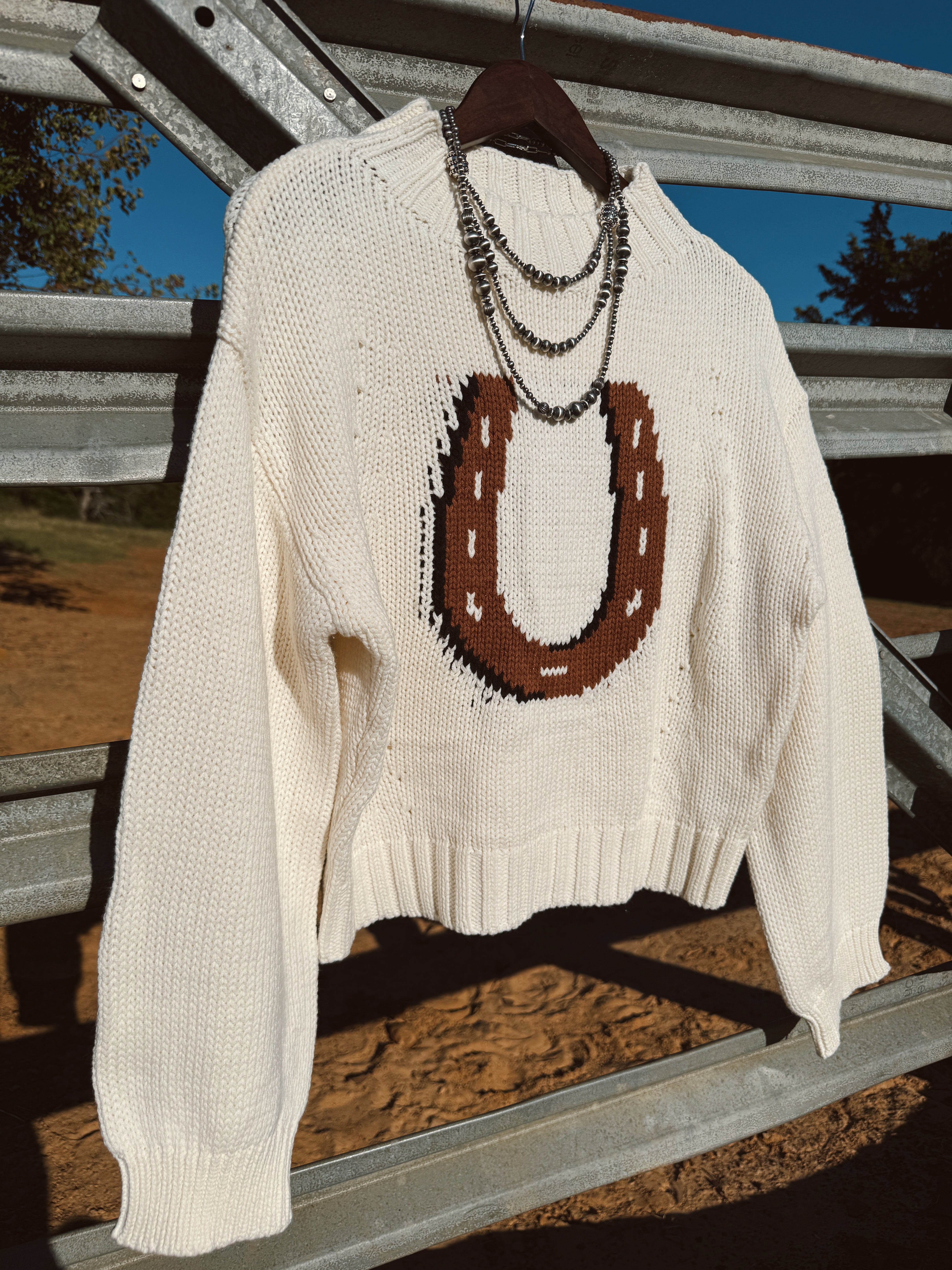 NEW The Horseshoe Sweater