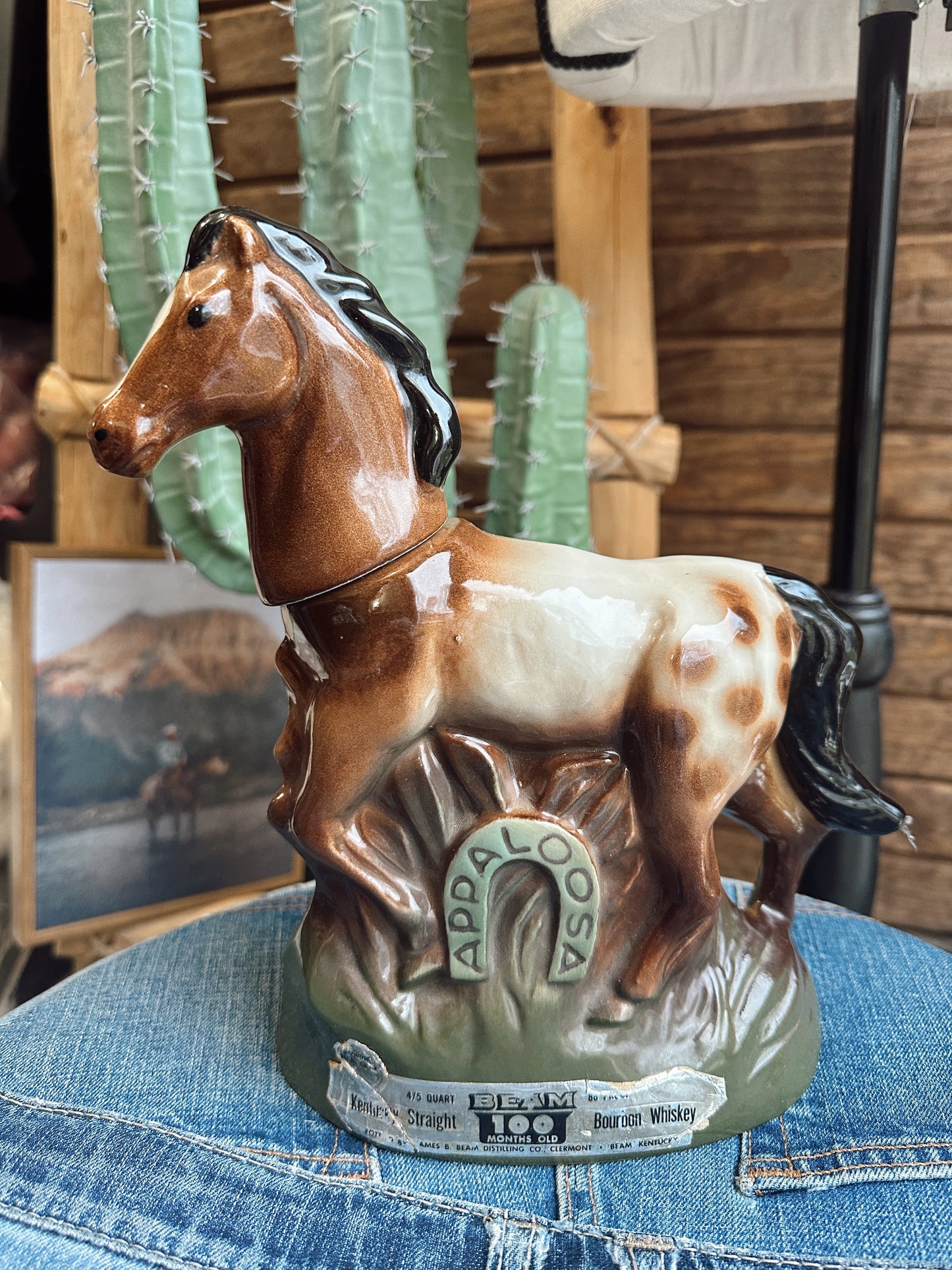 The Vintage Appaloosa Whiskey Bottle