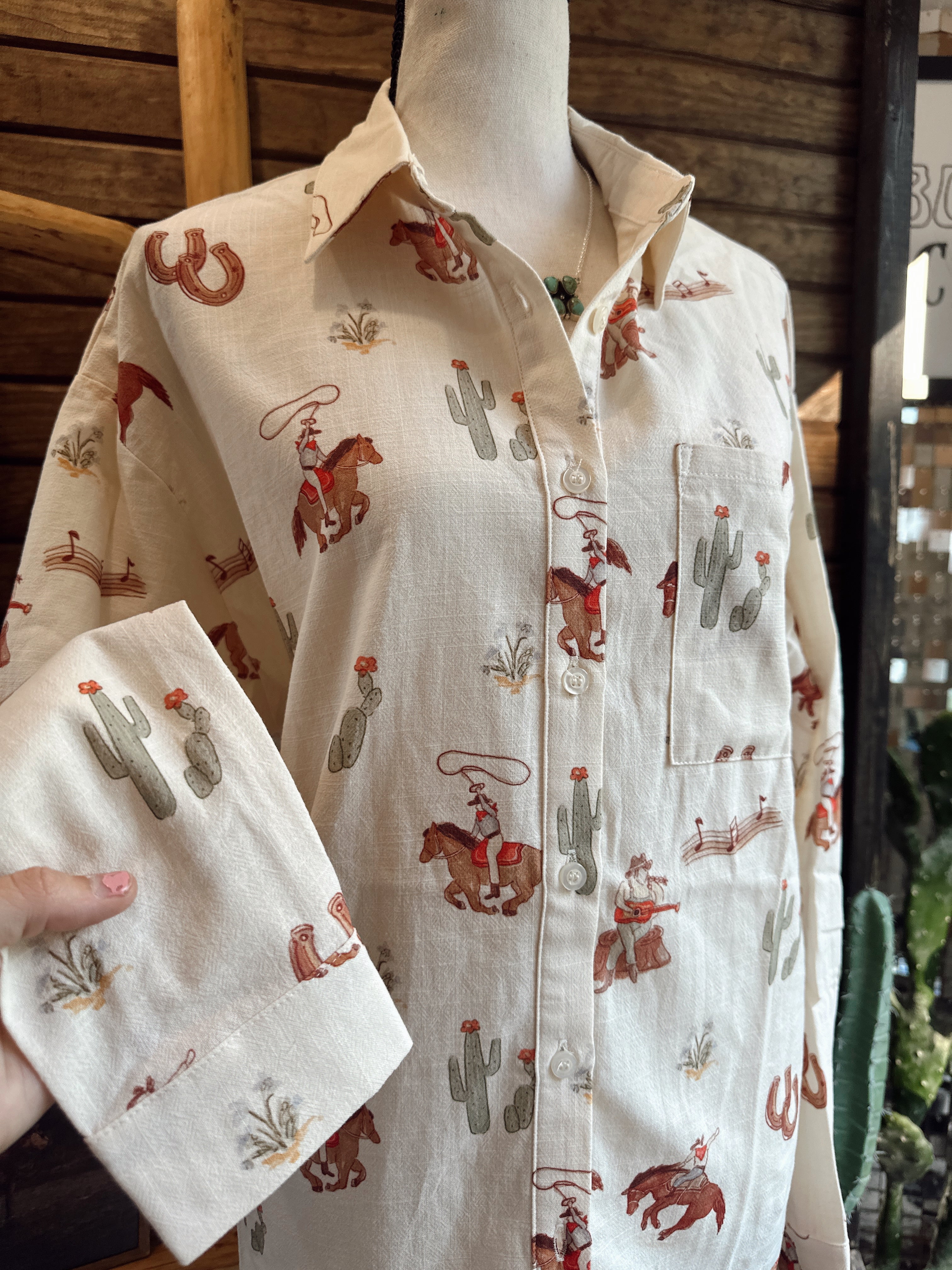 The Winnie Button Down Top