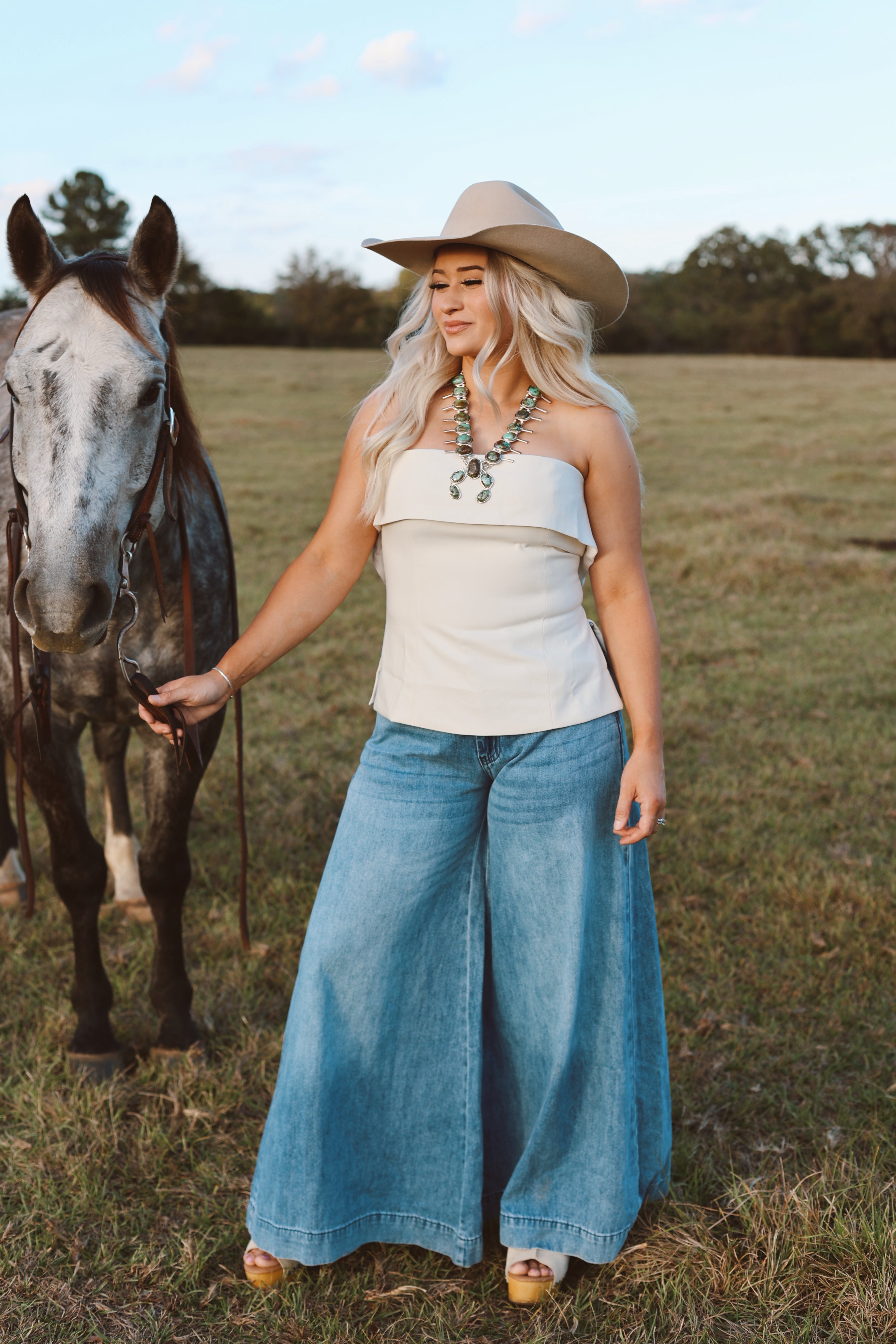 The Luxe Top - ivory