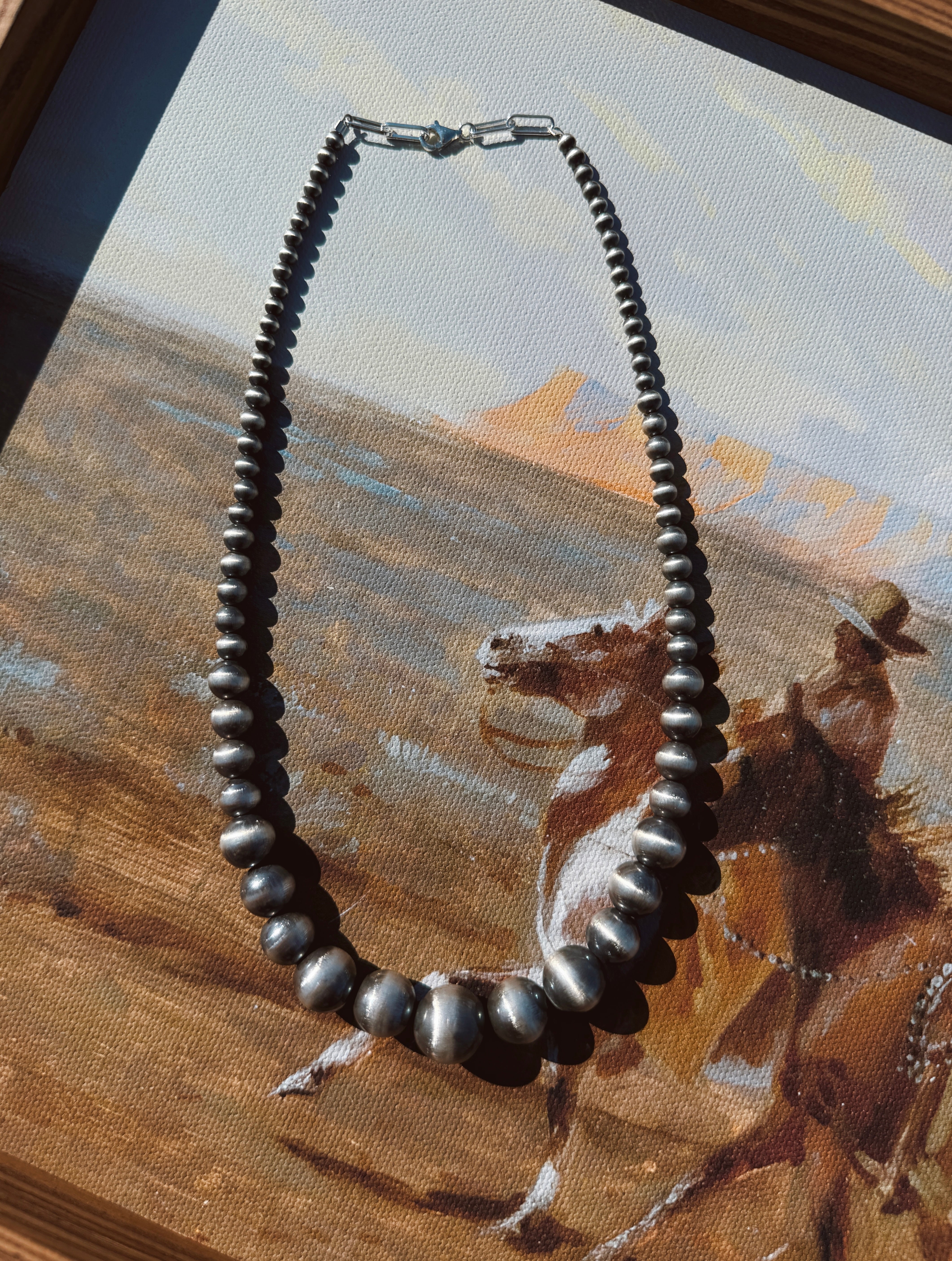 The Graduated Pearl Necklace - Best Seller