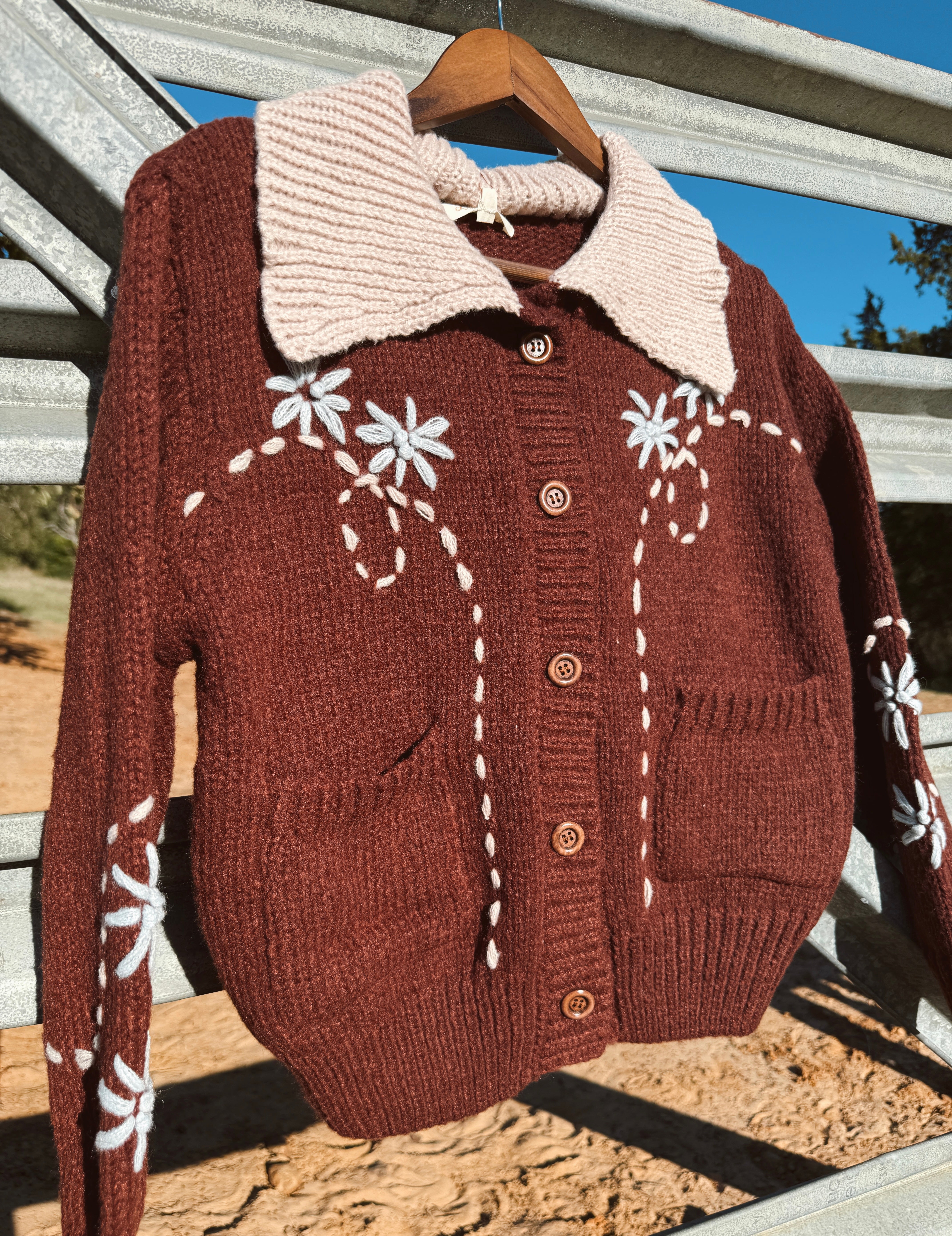 NEW The Wayne Sweater - Brown