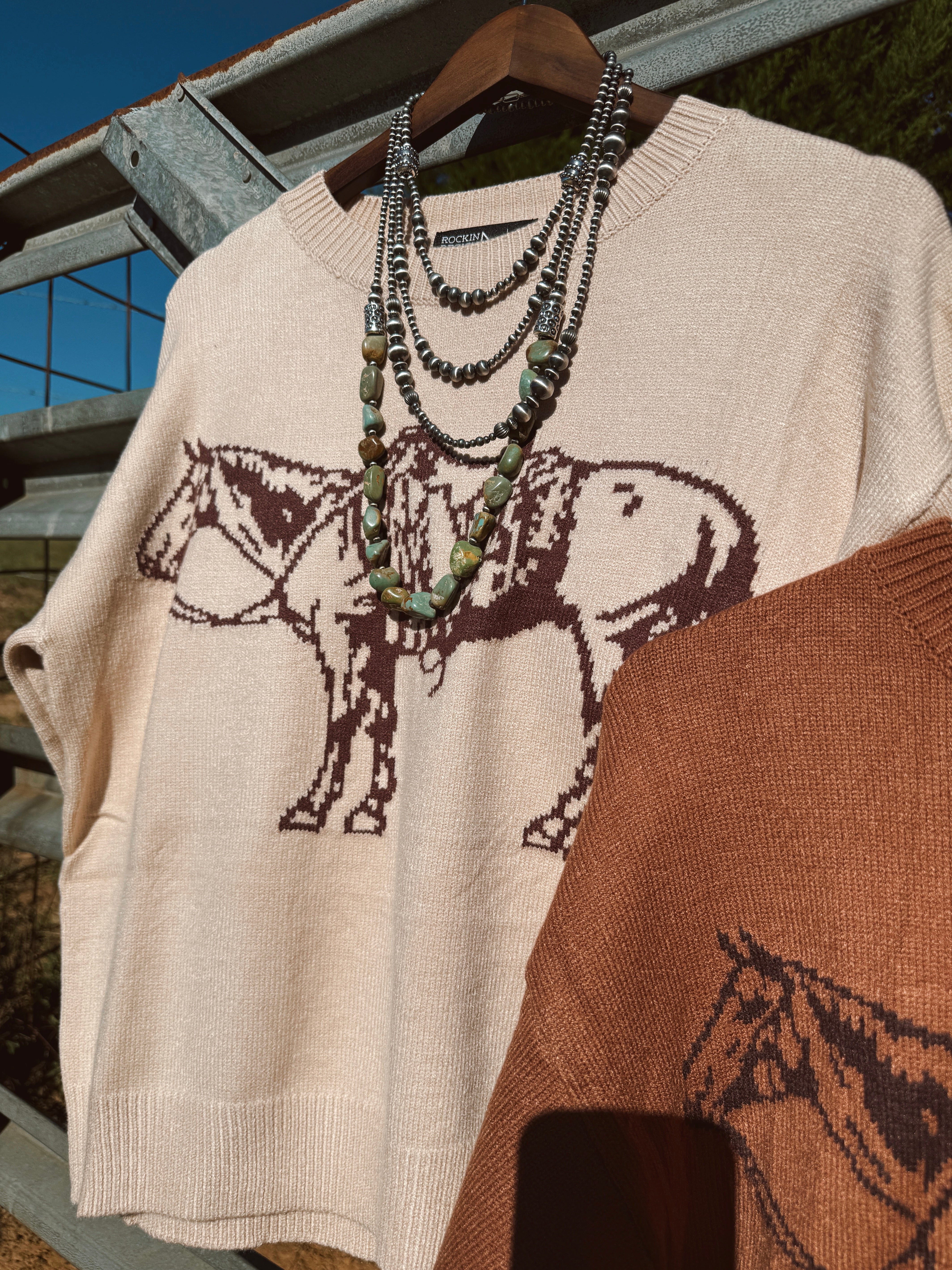 The Cowpoke Sweater - Cream