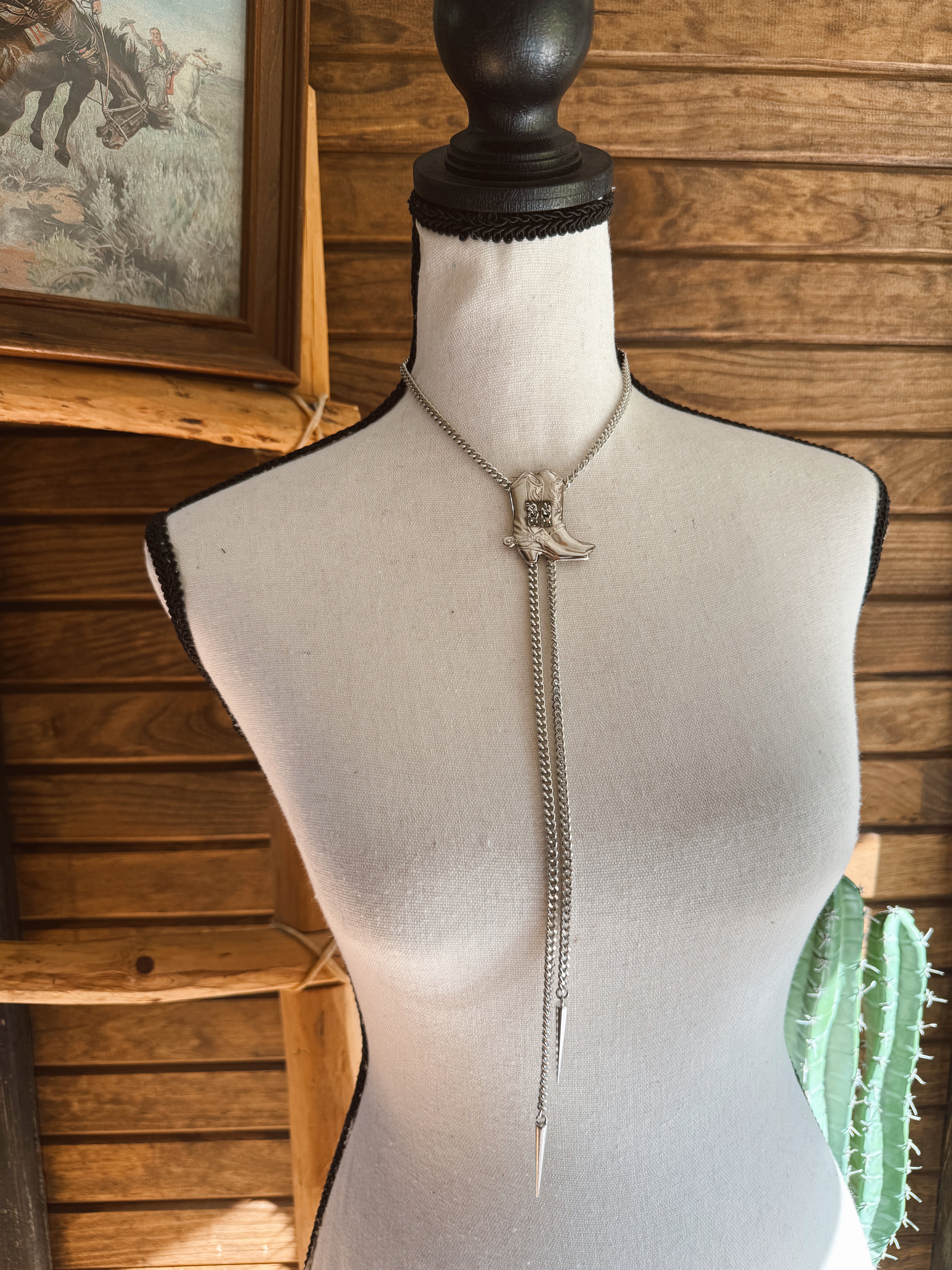 The Boot Bolo Necklace
