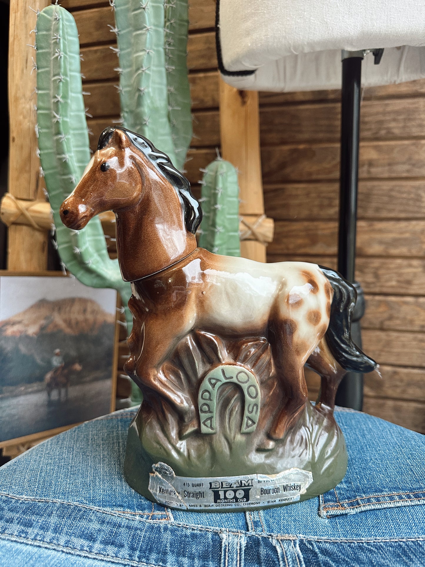 The Vintage Appaloosa Whiskey Bottle