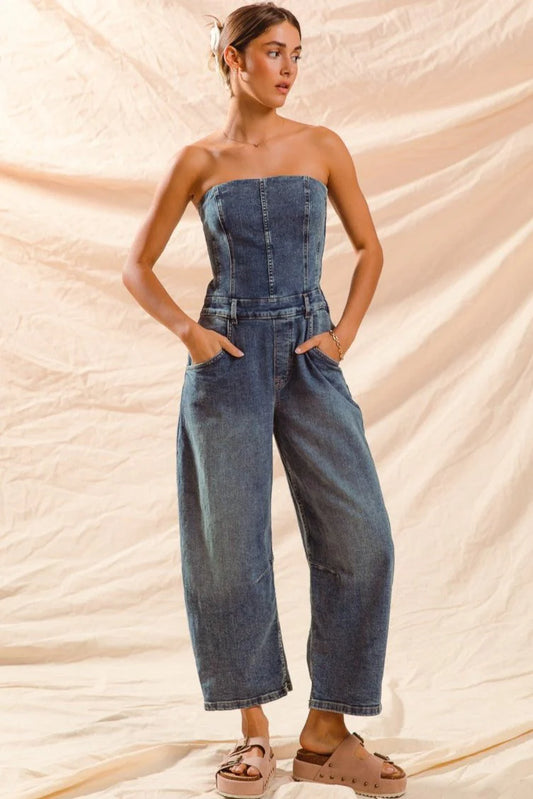 The Denim Jumpsuit