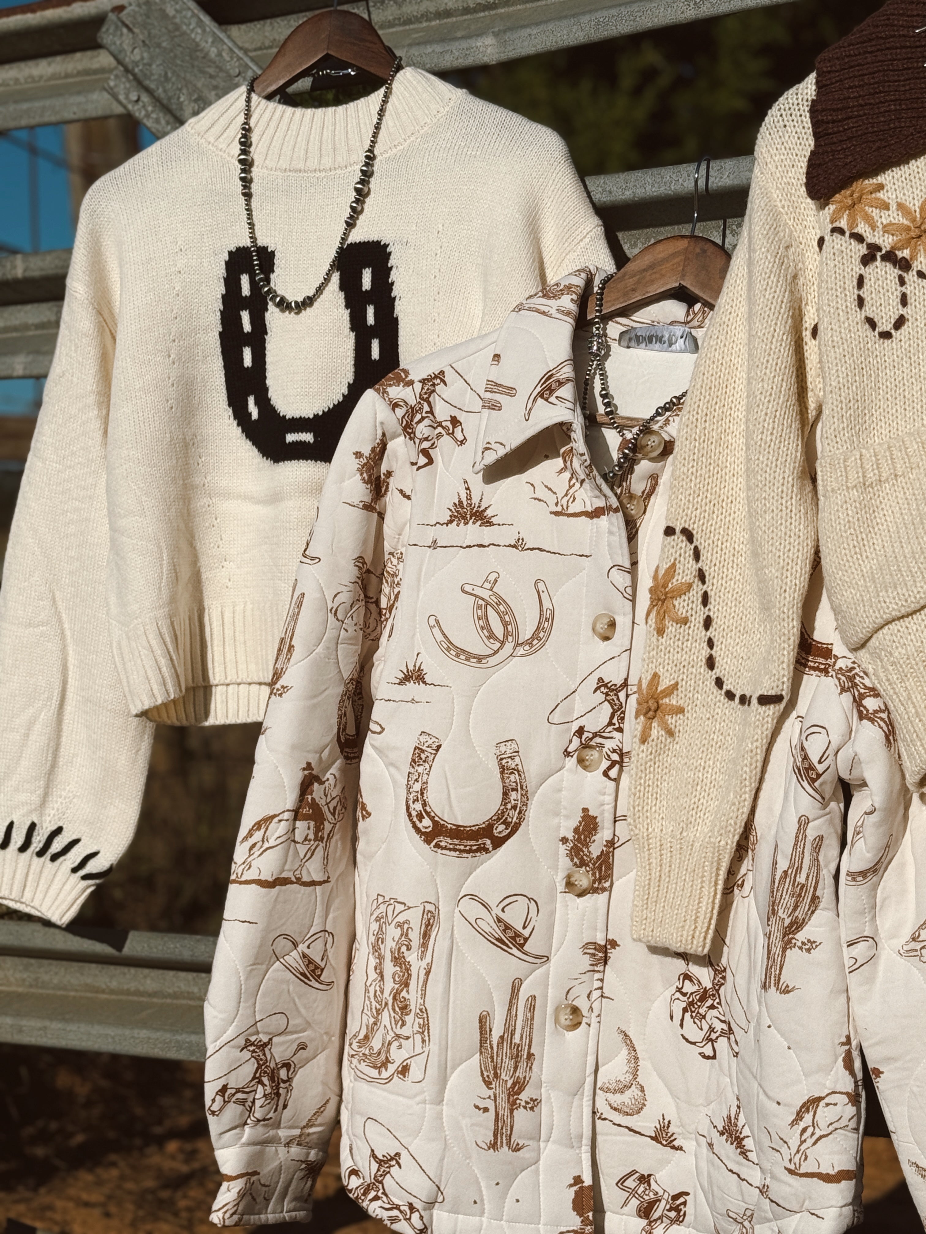 NEW The Buckstitch Sweater