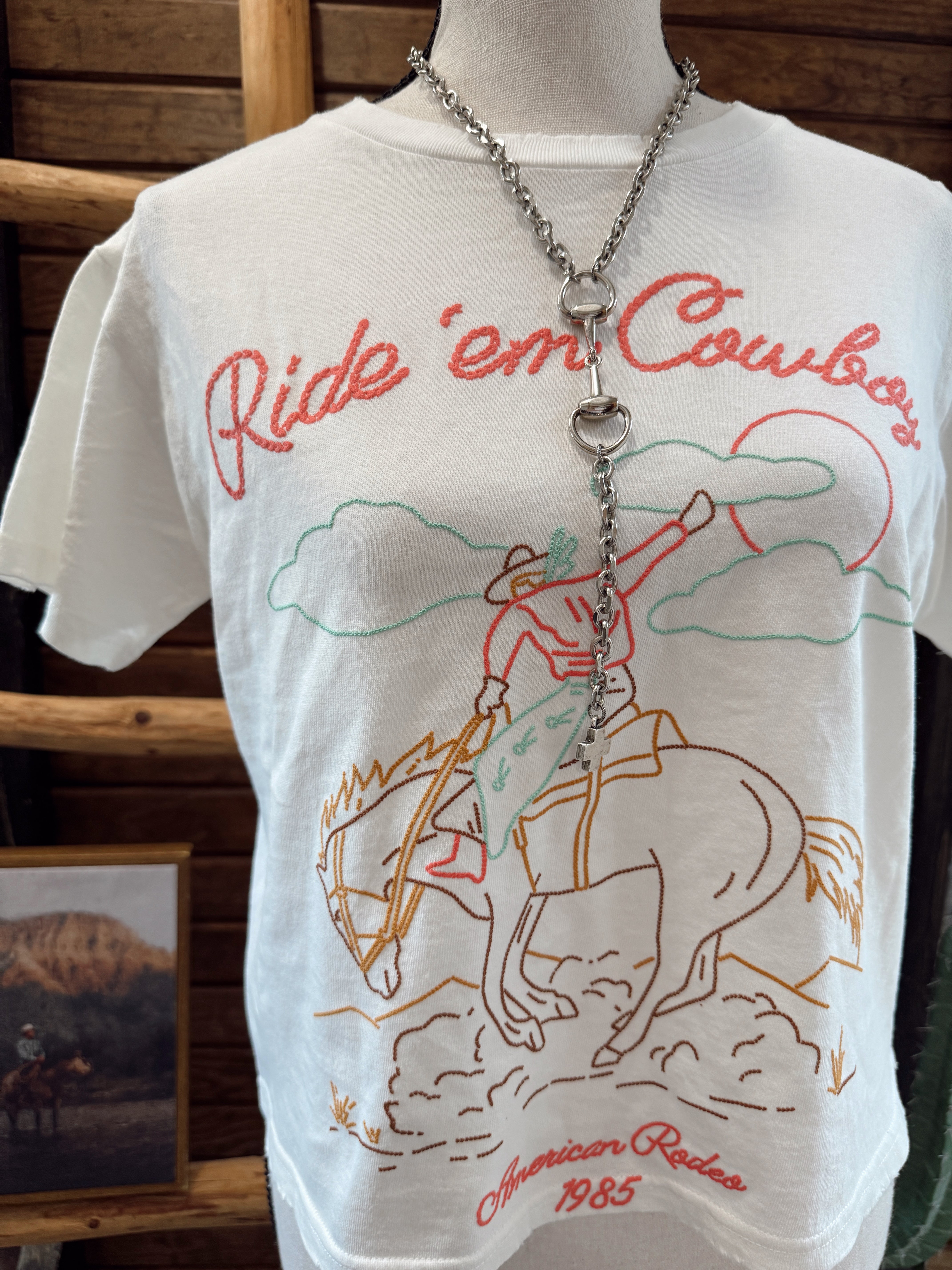 The American Rodeo Cropped Tee