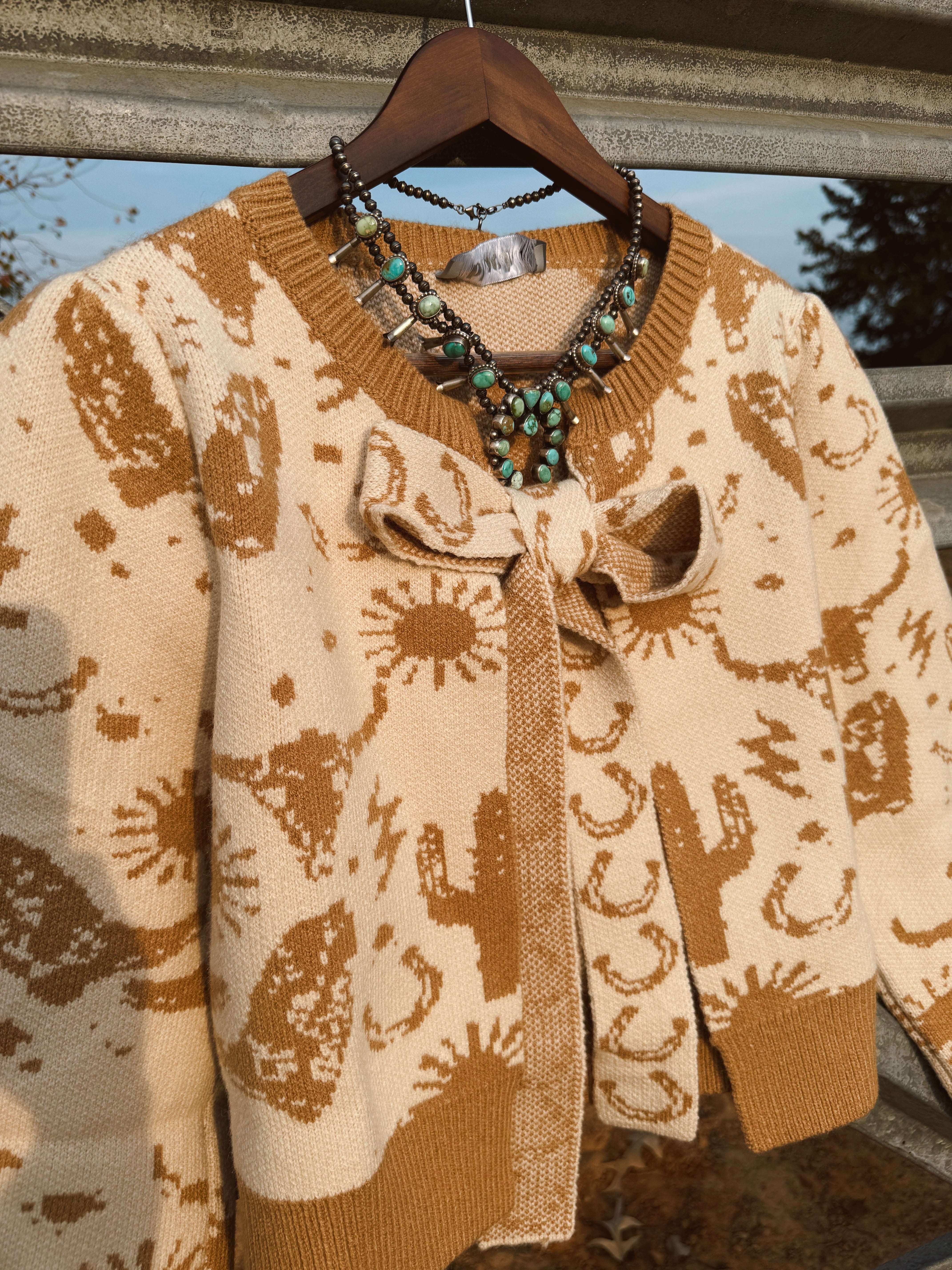 The Lola Tie Sweater