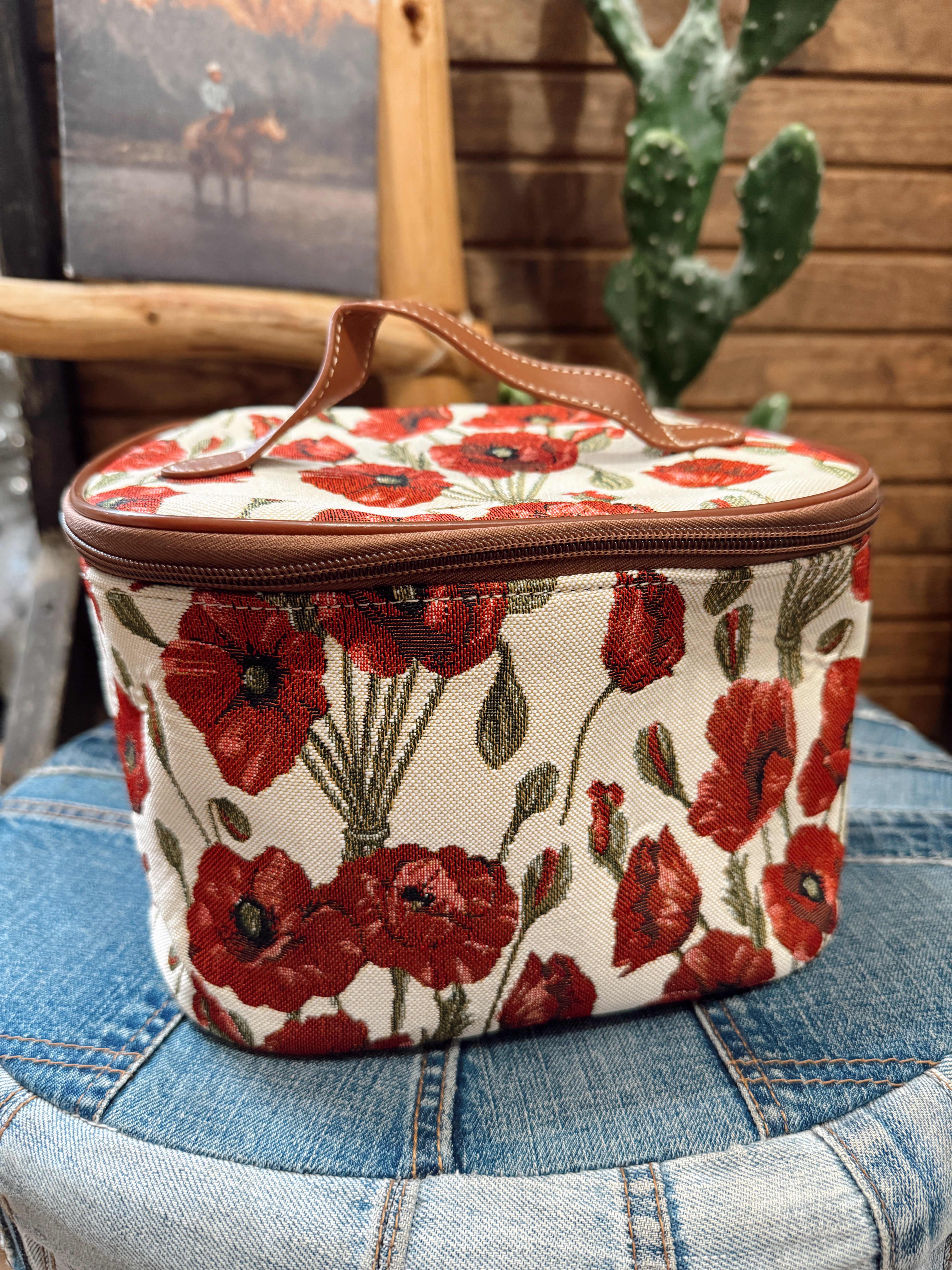 The Toiletry Bag - Poppy